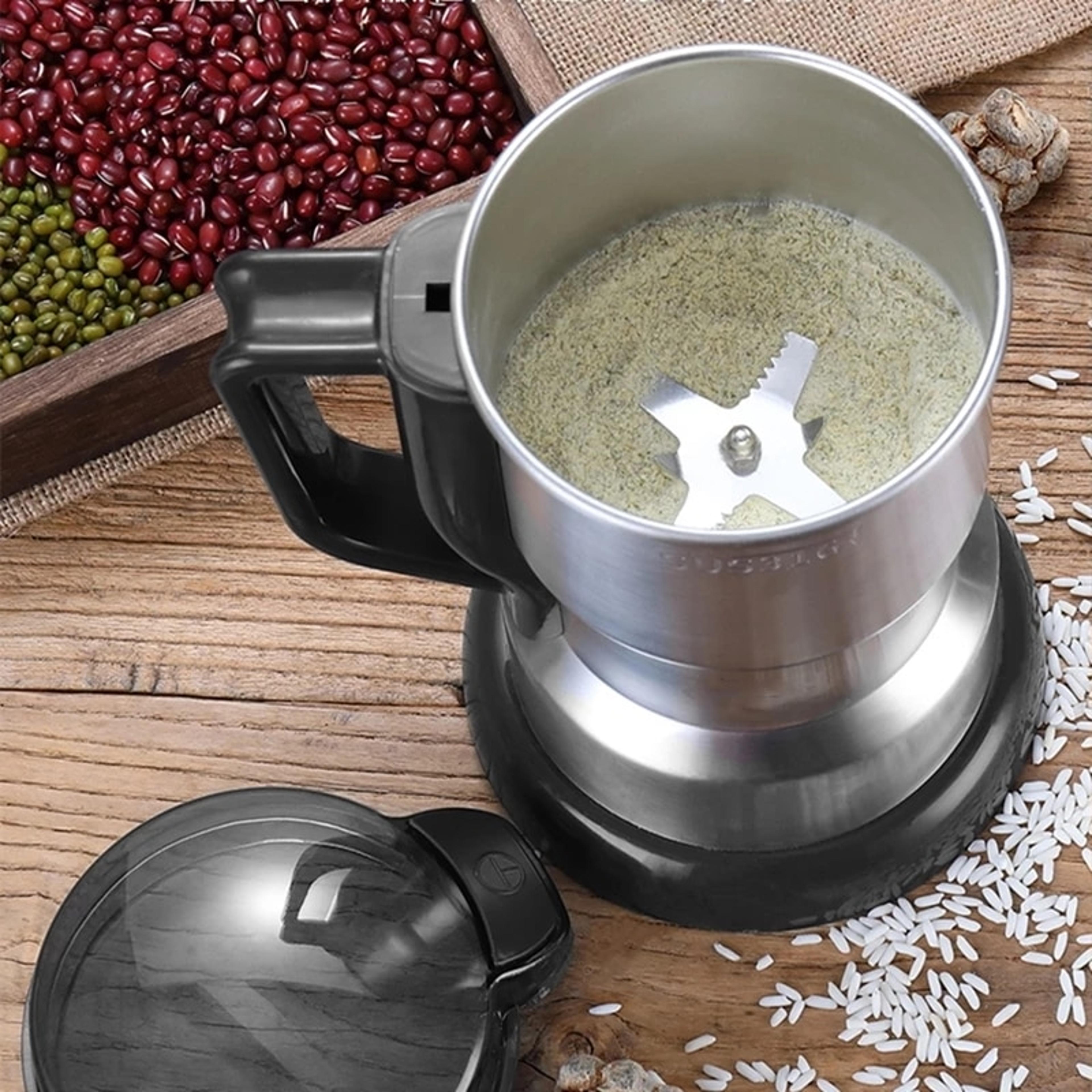 High Power Electric Coffee Grinder Multifunctional Grinder Machine For Kitchen Cereal Nuts Beans Sp 0