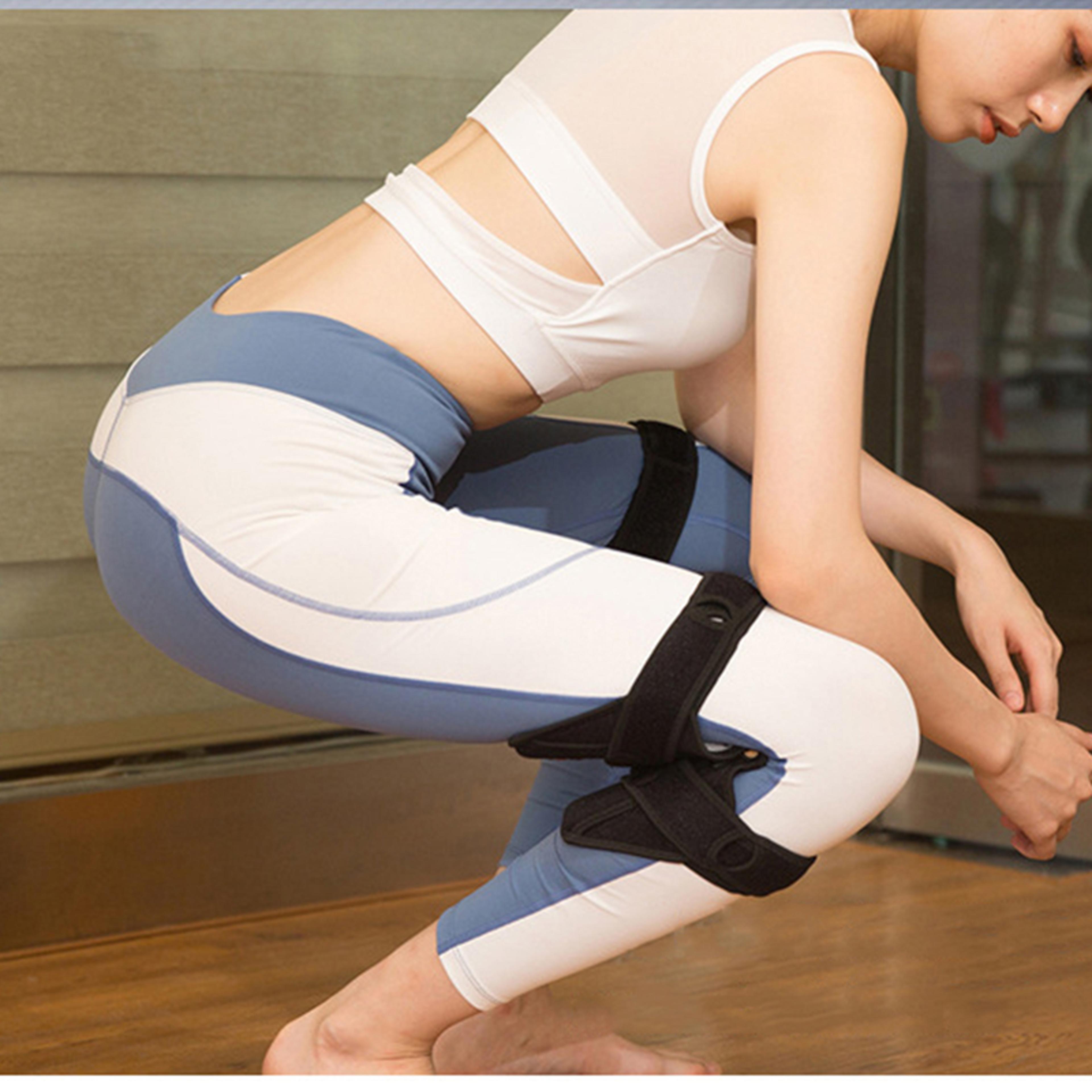 Joint Support Knee Pad Nonslip Lift Pain Relief Spring Force Stabilizer Knee Booster For Working Sp