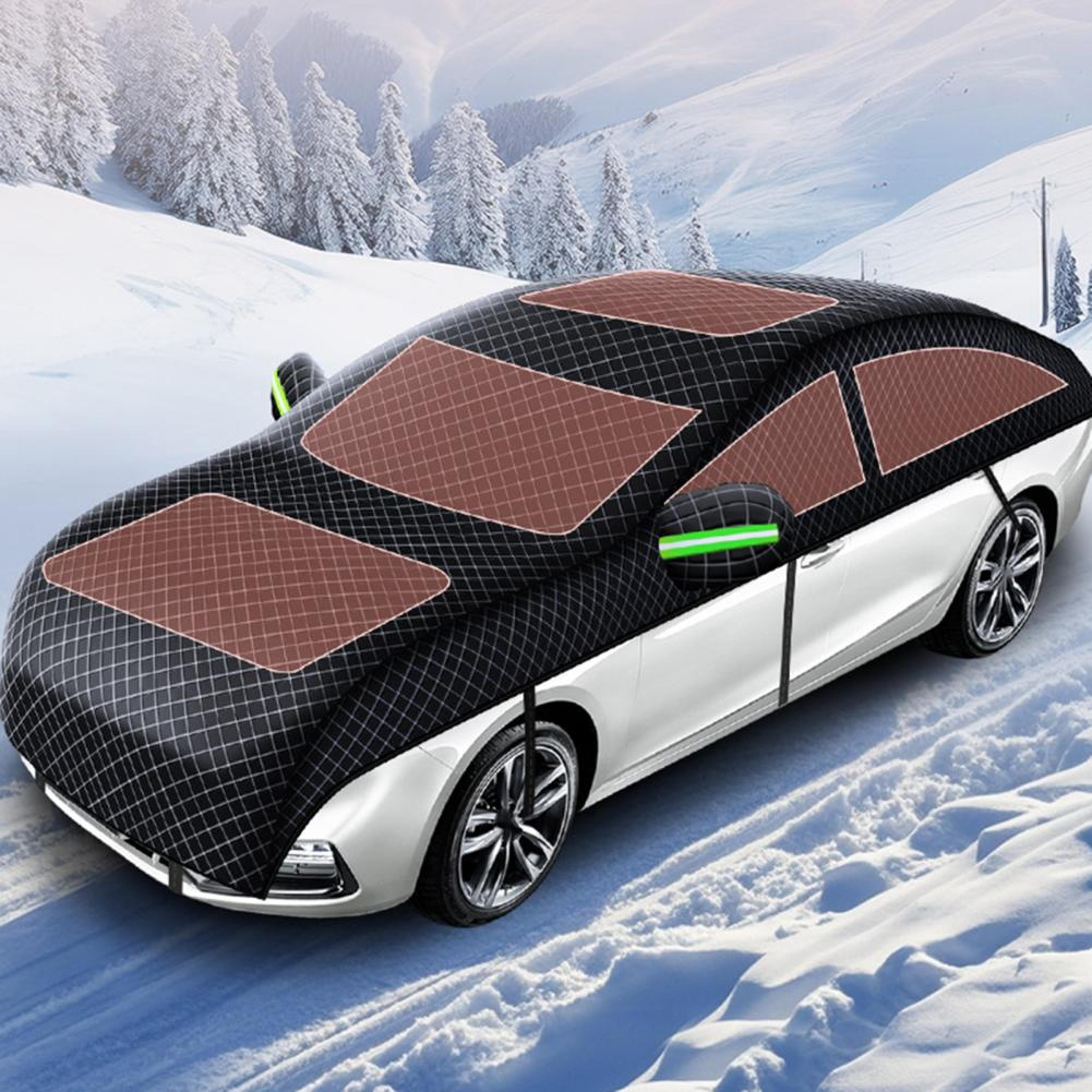 Car Windshield Snow Cover Foldable Design Anti Freezing Frost Proof Simple Installation Window Ice  6