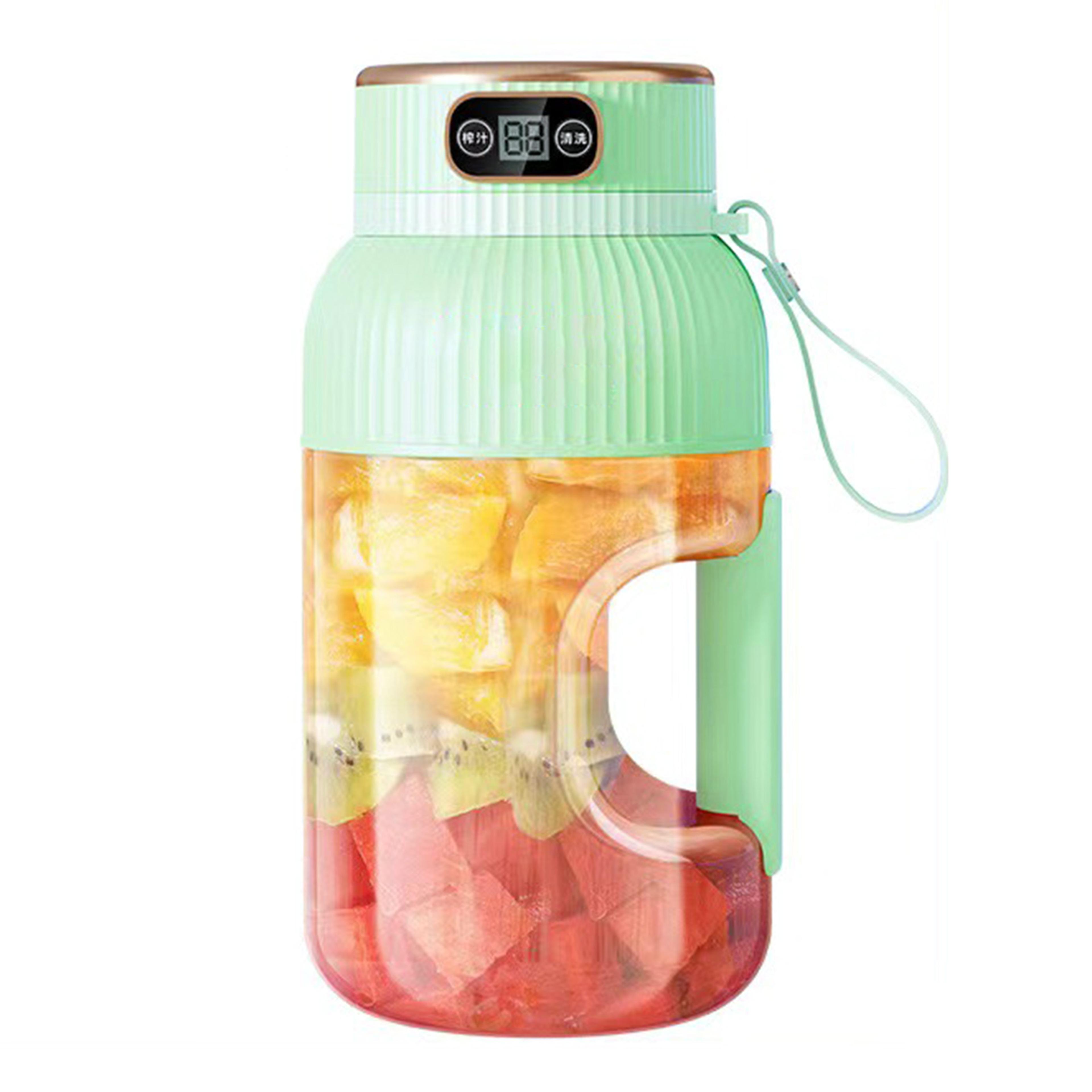 Fruit Juicer Cup Portable Electric Fruit Mixer Large Capacity Smoothie Bottle Quick Making Juice Pr 6