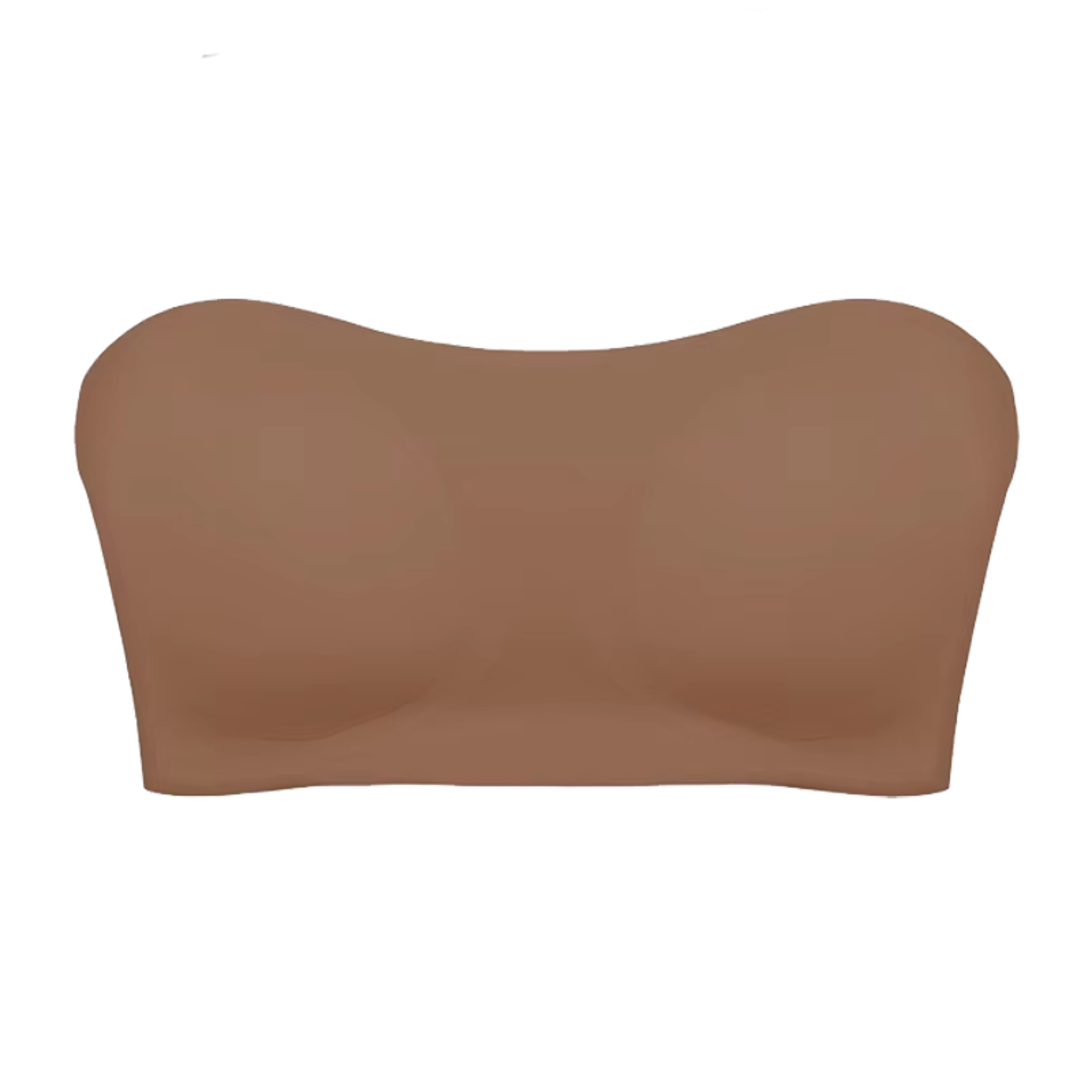 Womens Sexy Strapless Push Up Bra Removable Paded Seamless Ice Silk Top Invisible Beauty Back AntiS 9