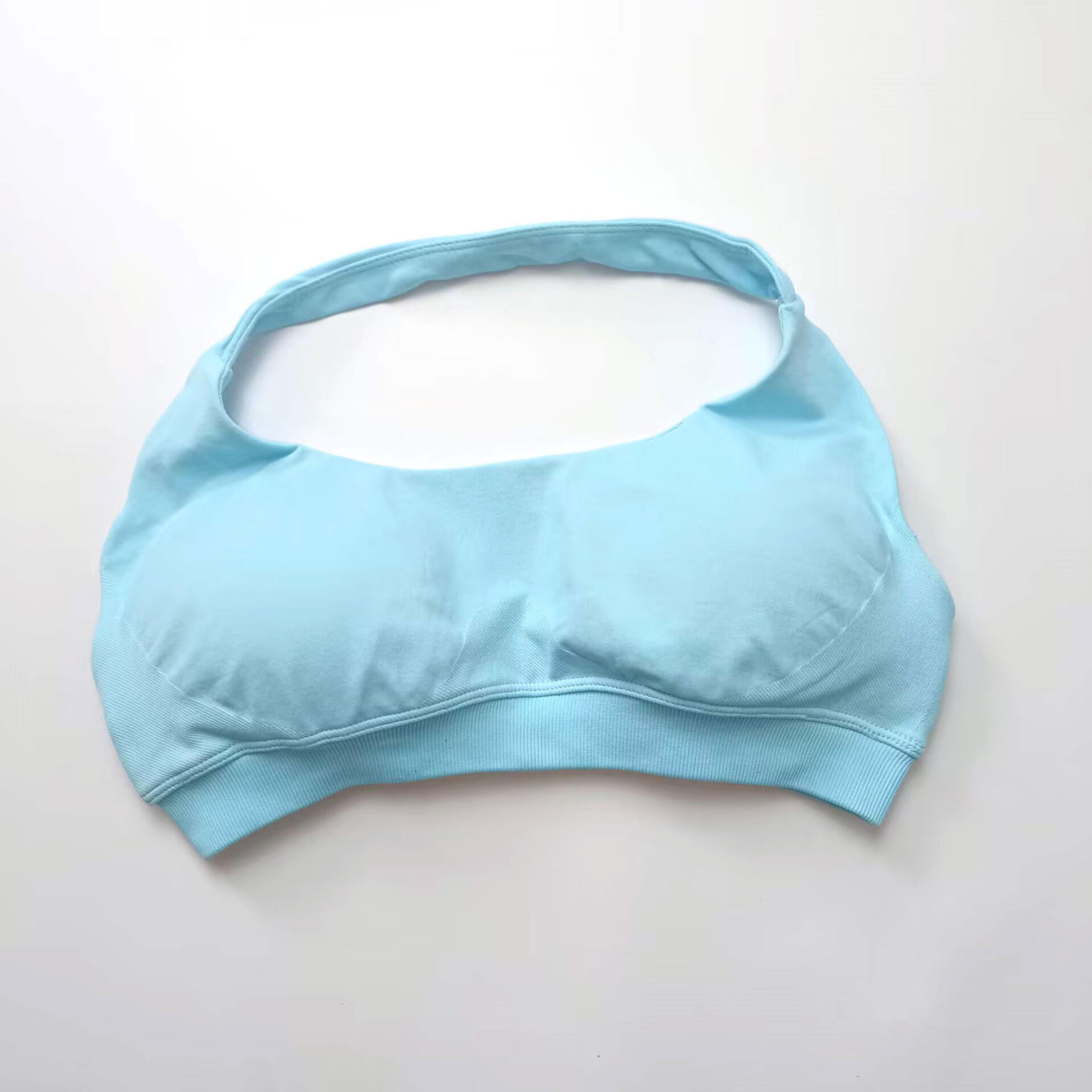 Impact Sports Bra Women Seamless Halter Top High Support Pushup Gym Wear Fitness Yoga Workout Under 6