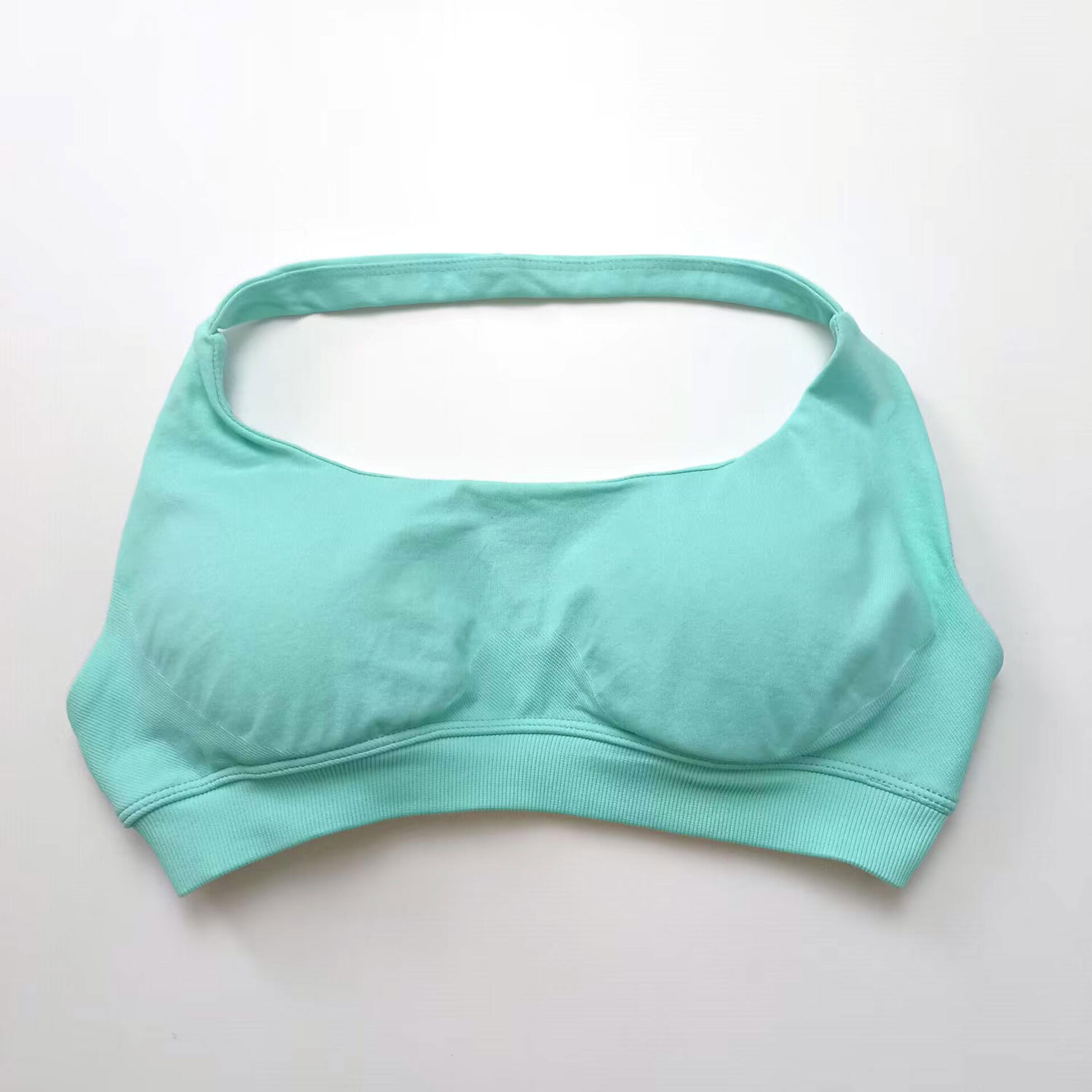 Impact Sports Bra Women Seamless Halter Top High Support Pushup Gym Wear Fitness Yoga Workout Under 13