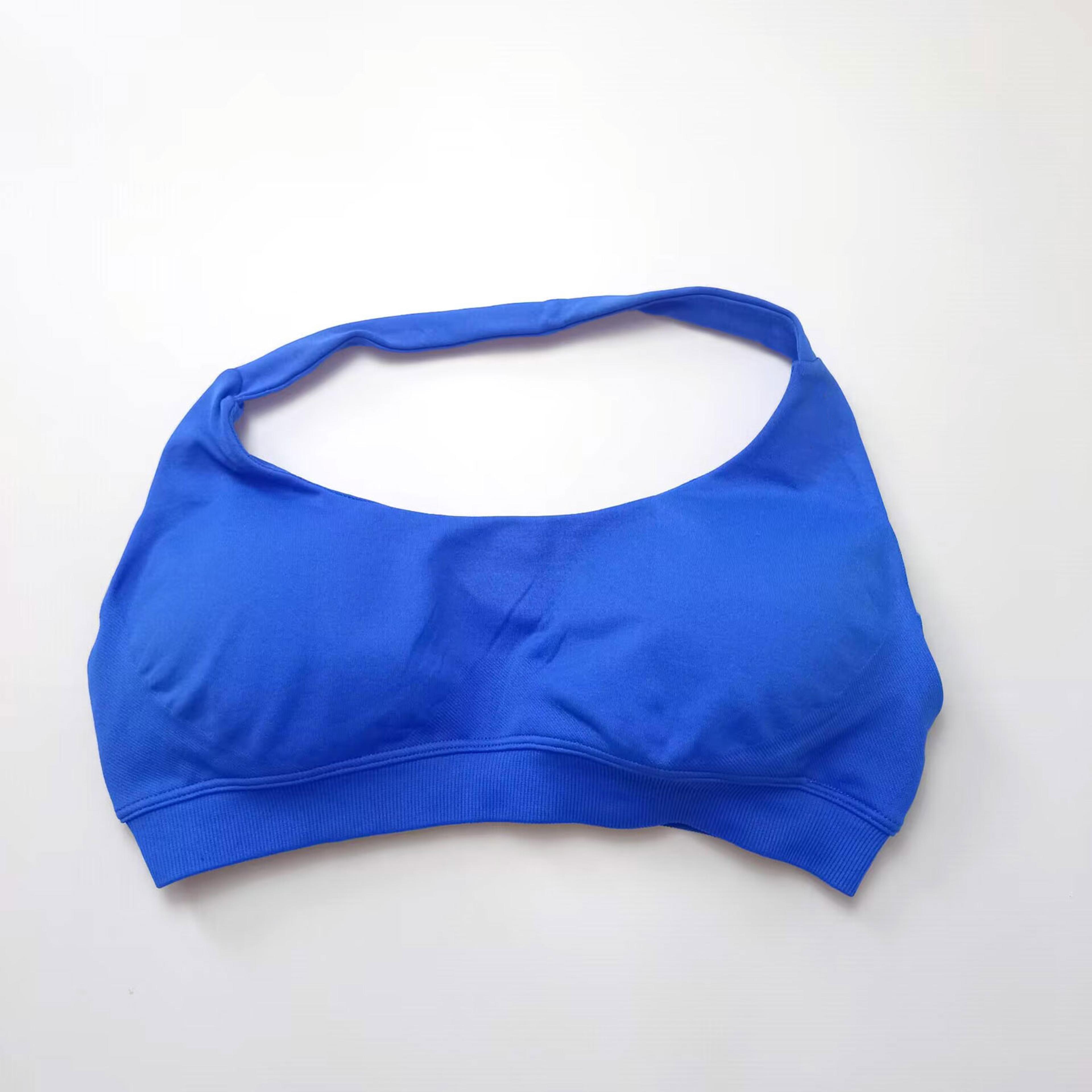 Impact Sports Bra Women Seamless Halter Top High Support Pushup Gym Wear Fitness Yoga Workout Under 17