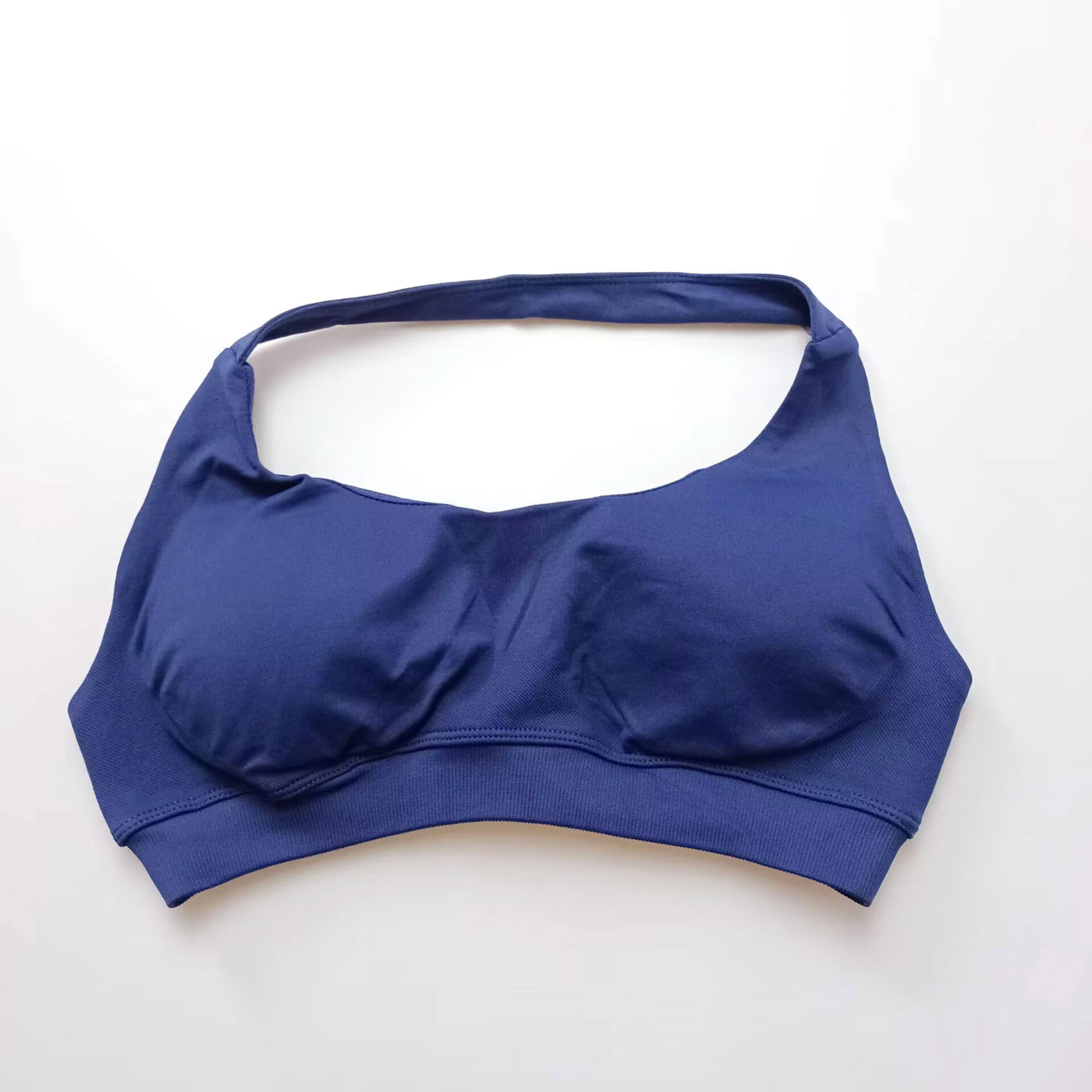 Impact Sports Bra Women Seamless Halter Top High Support Pushup Gym Wear Fitness Yoga Workout Under 18