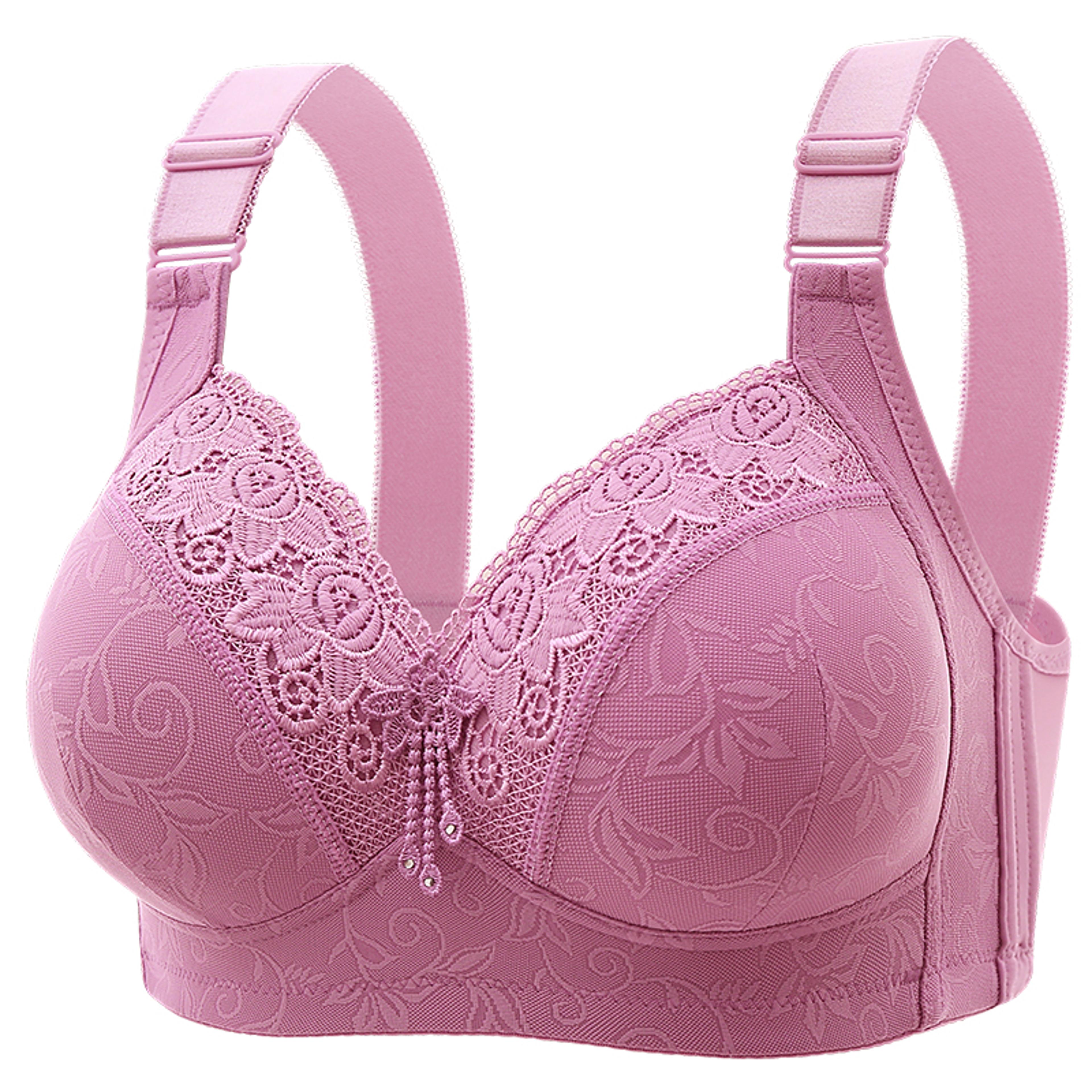 Womens Lace Bra UltraThin Bralette Deep V Bra Sexy Lingerie Tops Plus Size Moms Underwear Active Br