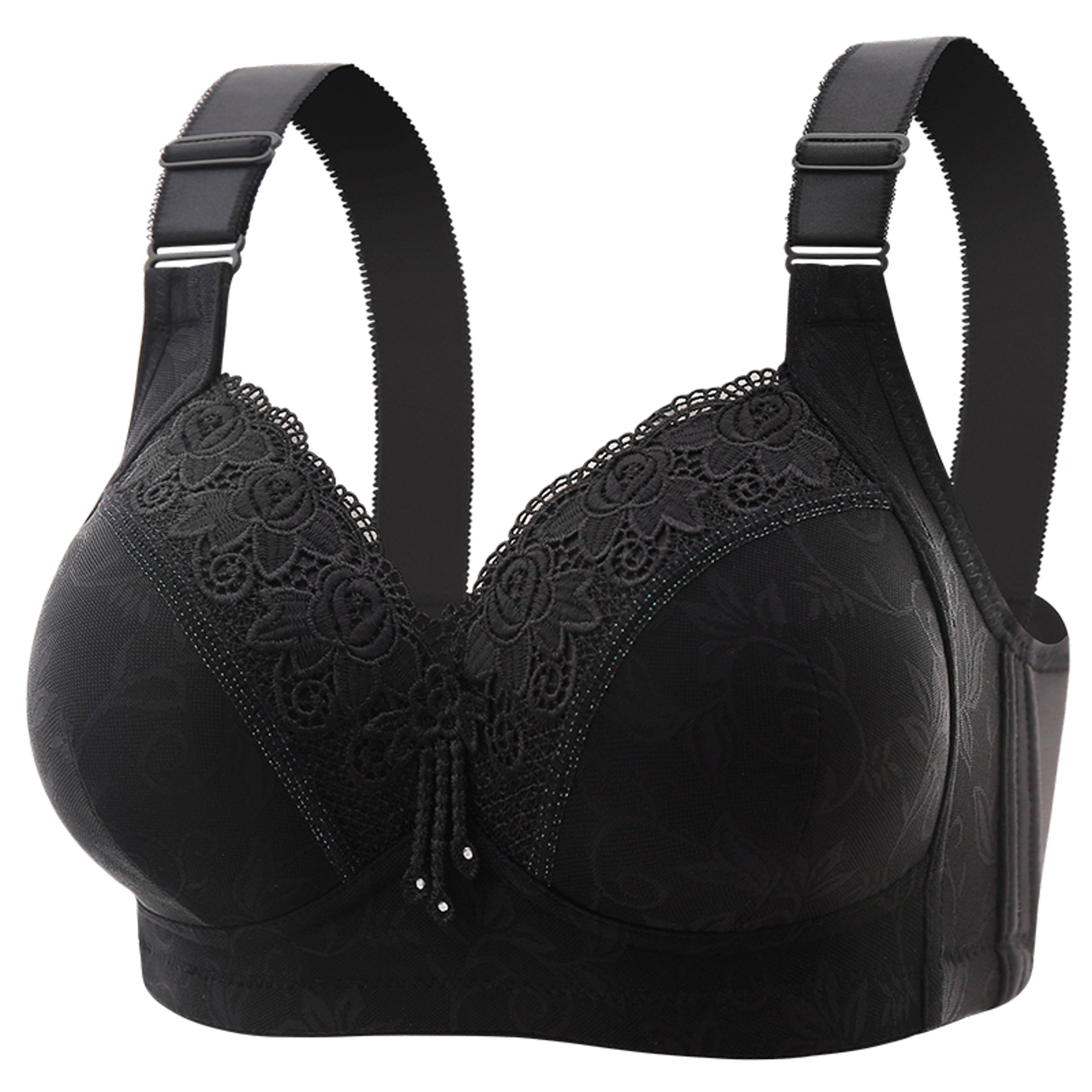 Womens Lace Bra UltraThin Bralette Deep V Bra Sexy Lingerie Tops Plus Size Moms Underwear Active Br