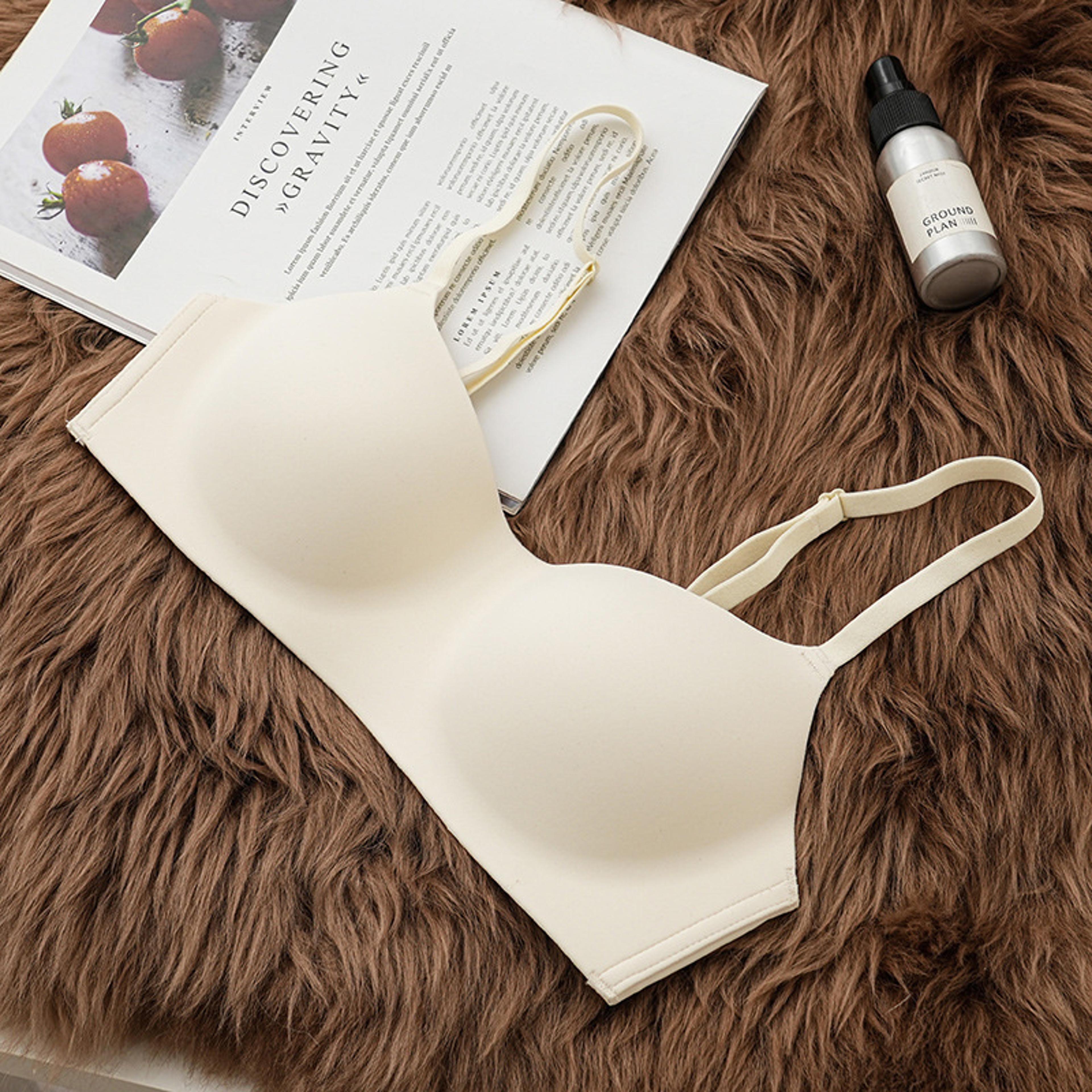 Seamless Bras Thin Gather Underwear No Steel Rings Bra Soft Comfortable Breathable Underwear Sexy W 6
