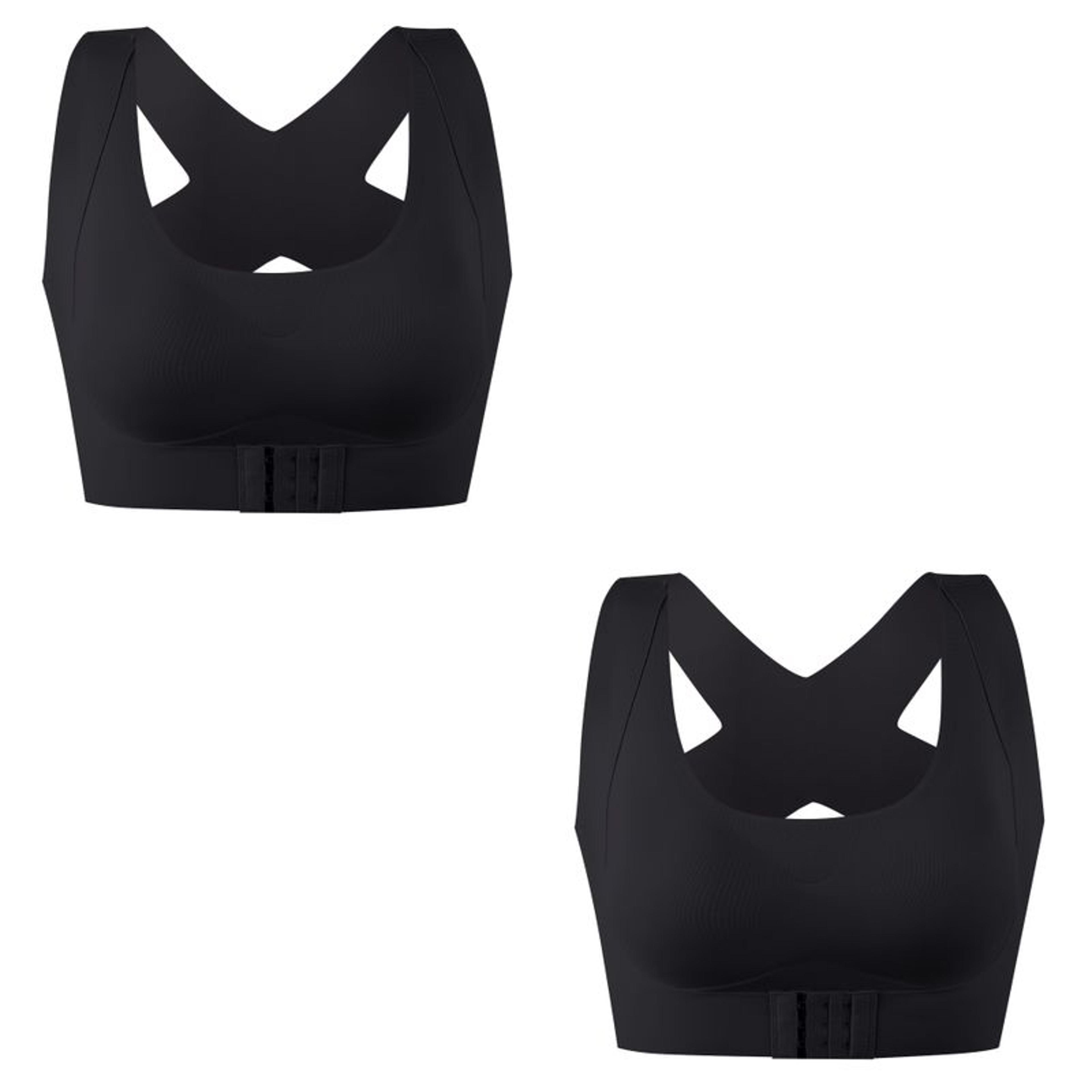 Women Bras For Women Push Up Bra Posture Corrector Bralette Front Closure Female Underwear Cross Ba 7