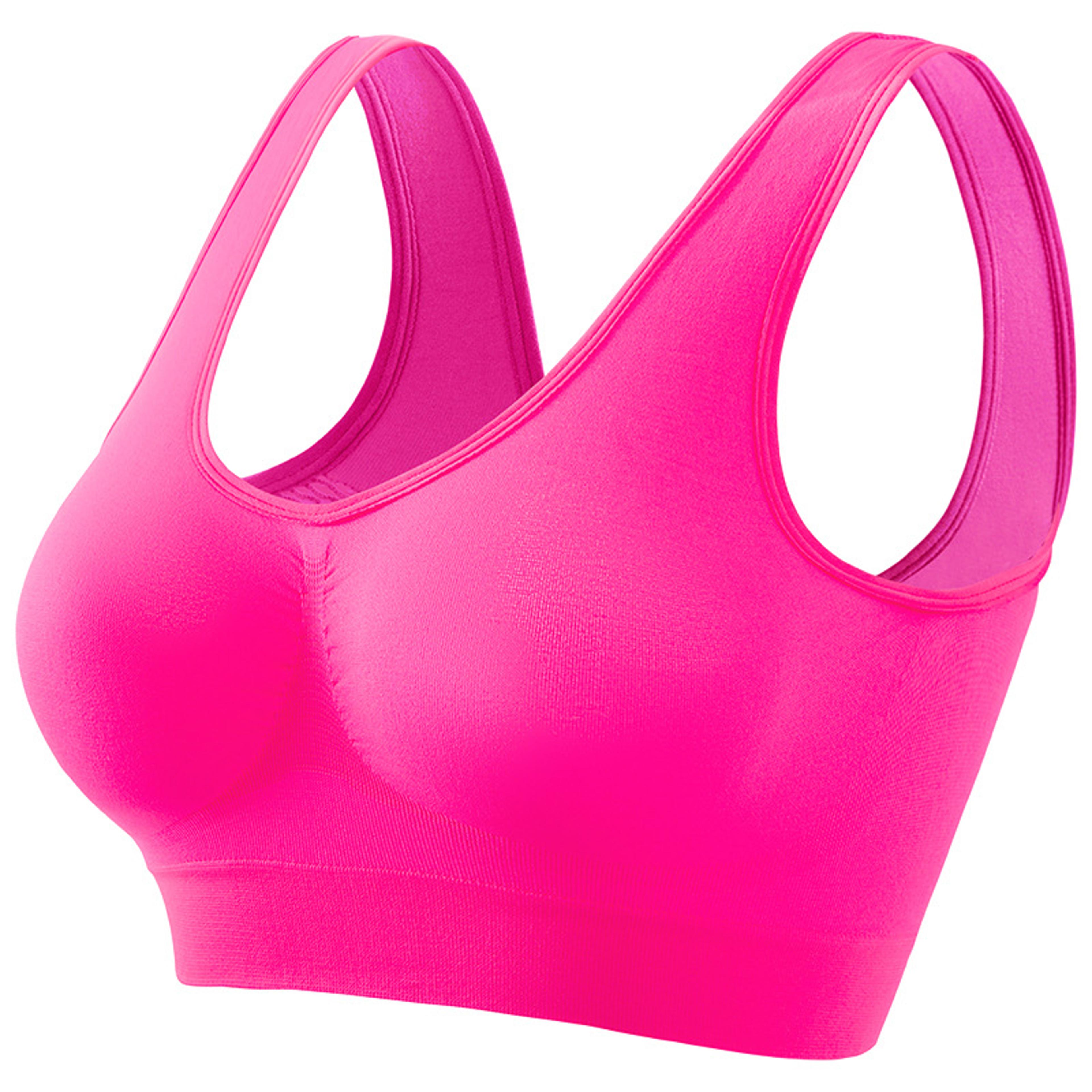 Women Sports Bra Large Size Seamless Underwear No Steel Ring Removable Chest Pad Running Sport Yoga 13