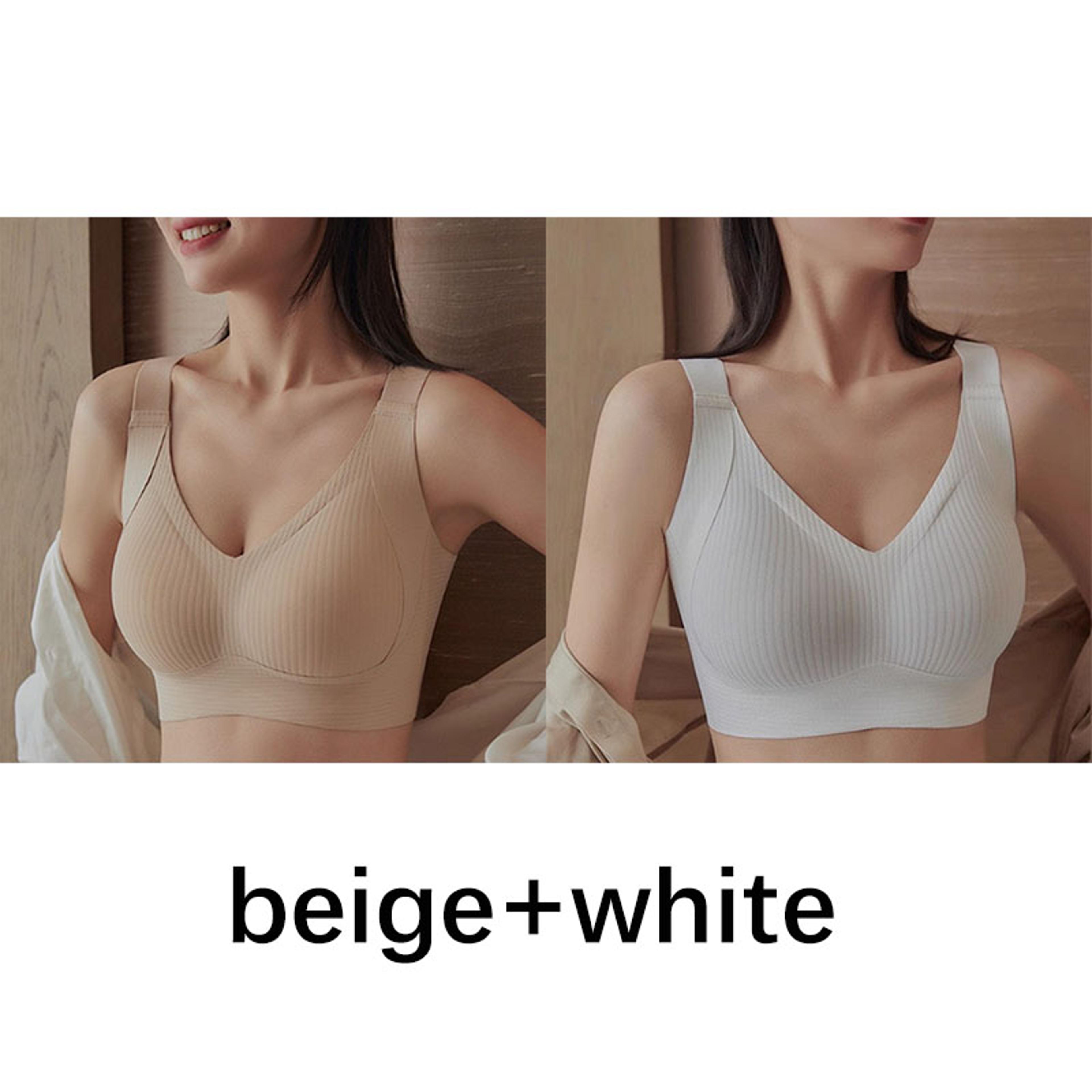 Seamless Push Up Bra For Women Wireless Bralette Soft Comfortable Lingerie For Small  Large Busts B 10