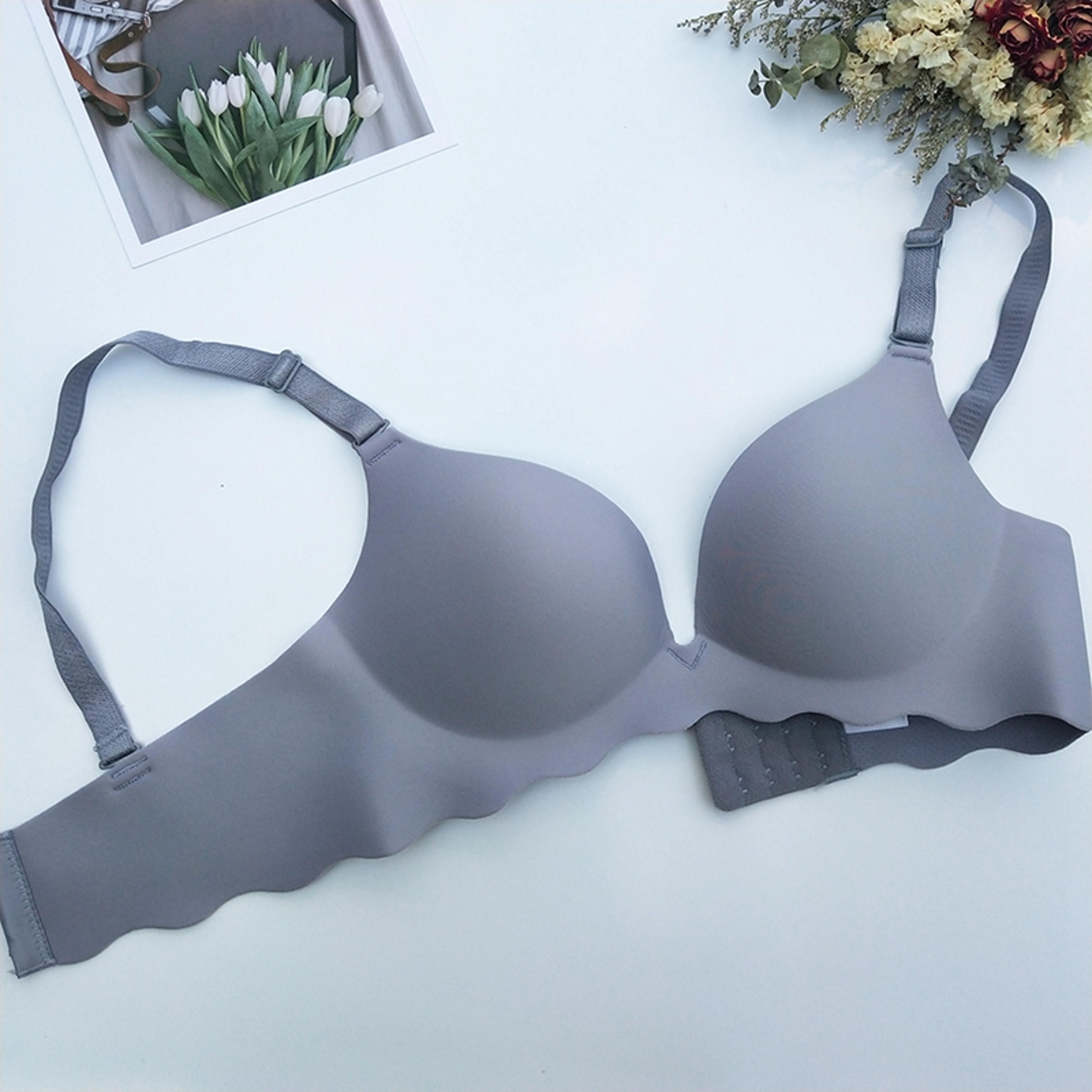 Women Seamless Push Up Bra Wire Free Bralette Sexy Solid Lingerie For Comfort And Fashion 6