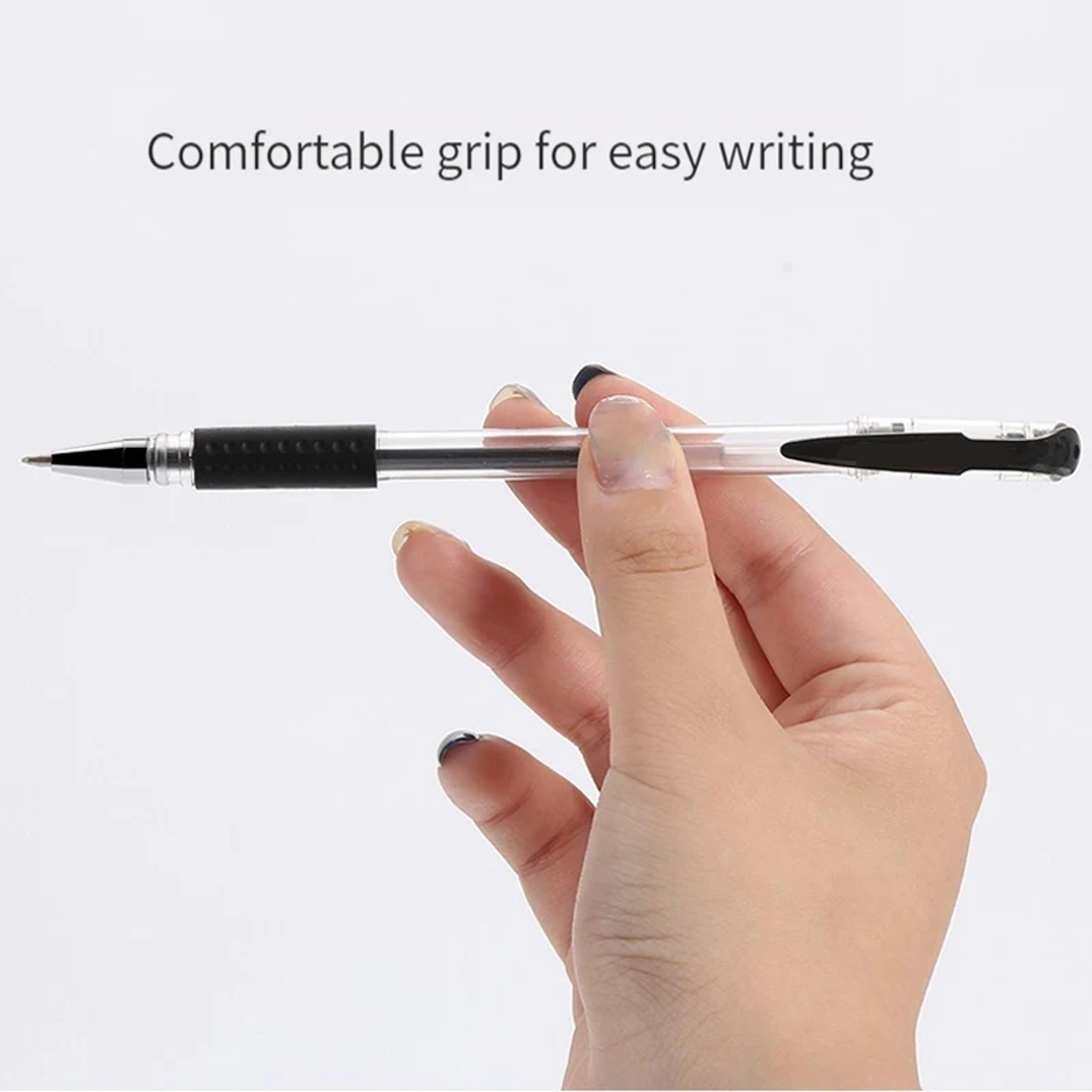 Gel Pen Set School Supplies Black Blue Red Ink 05mm Ballpoint Kawaii Pen Writing Tool For School Of