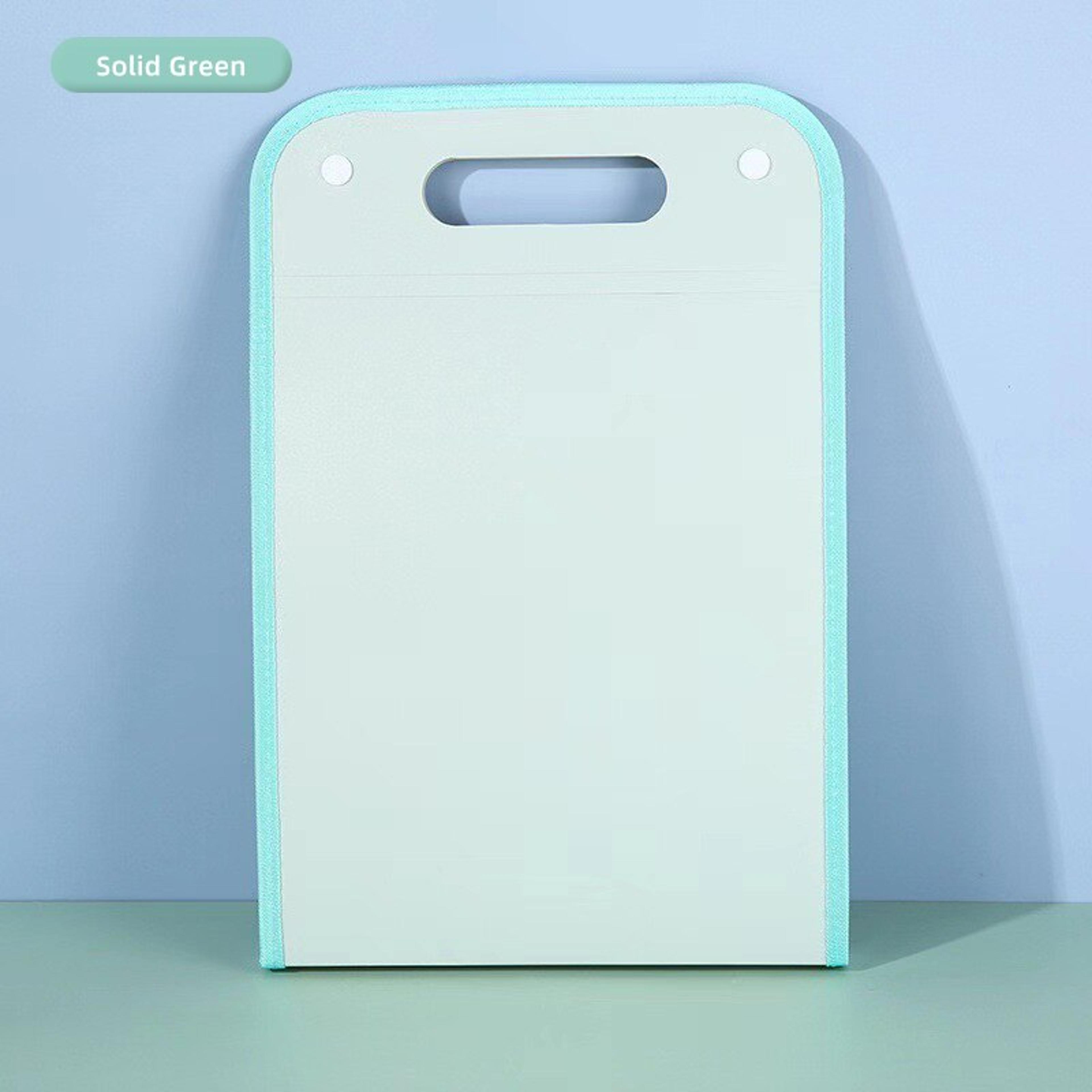 Pocket File Folders Portable A4 Letter Size Macaron Color Accordion Document Organizer For Office C 11