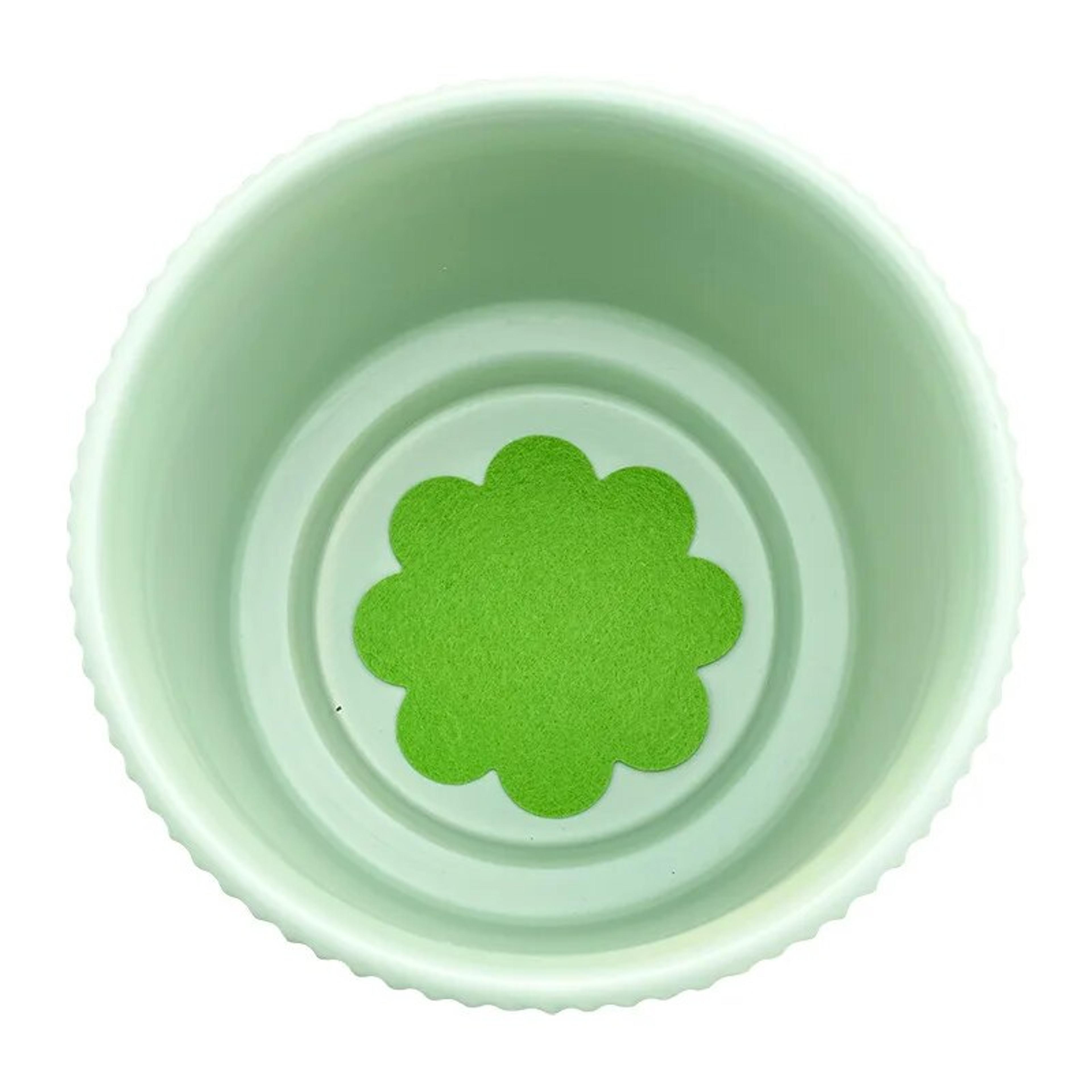 Plant Pot Hole Pad Green NonWoven Fabric Flower Shape Bonsai Bottom Soil Mat AntiCorrosion Breathab 1