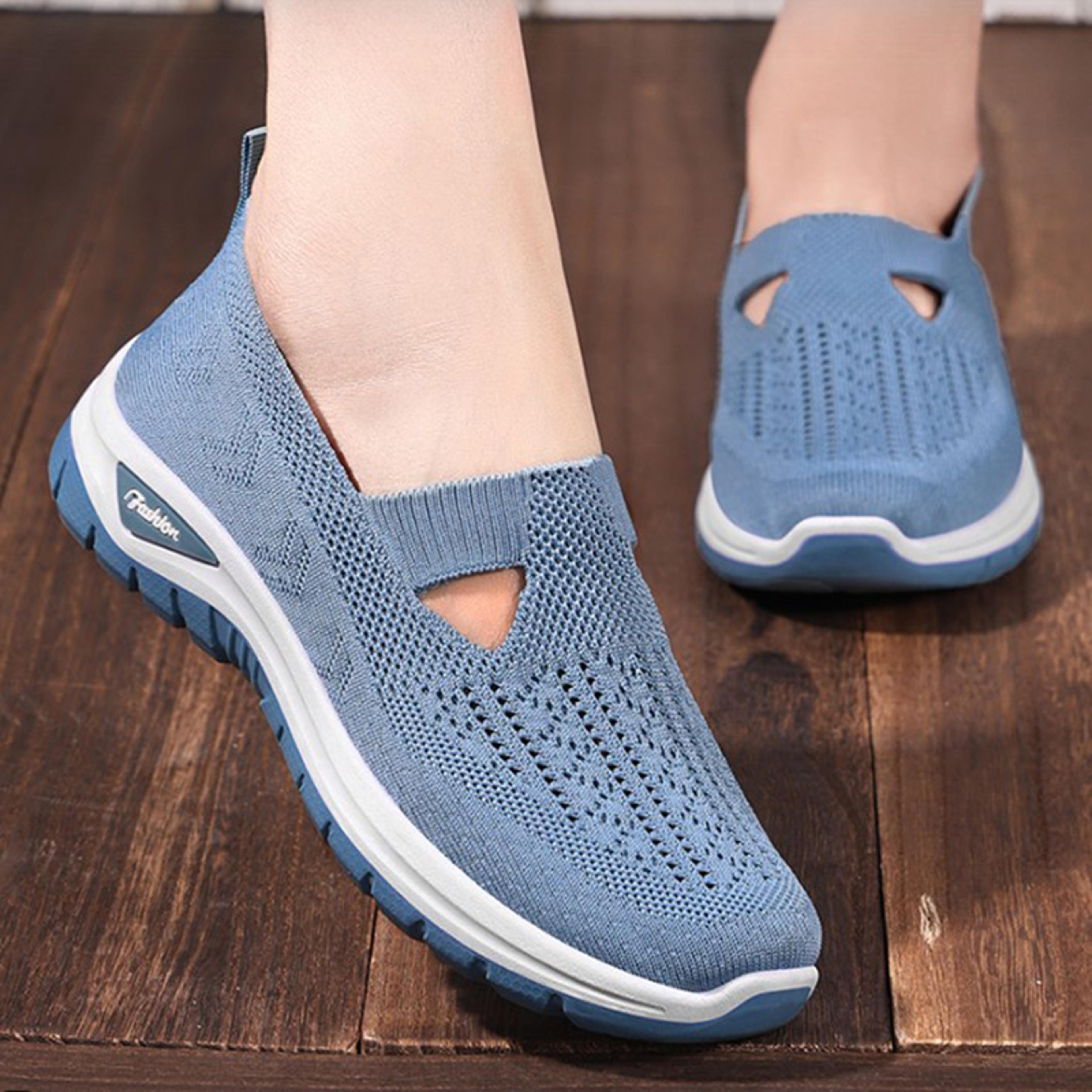 new mesh women vulcanized shoes, high quality women sneakers, slip on flats shoes, women loafers
