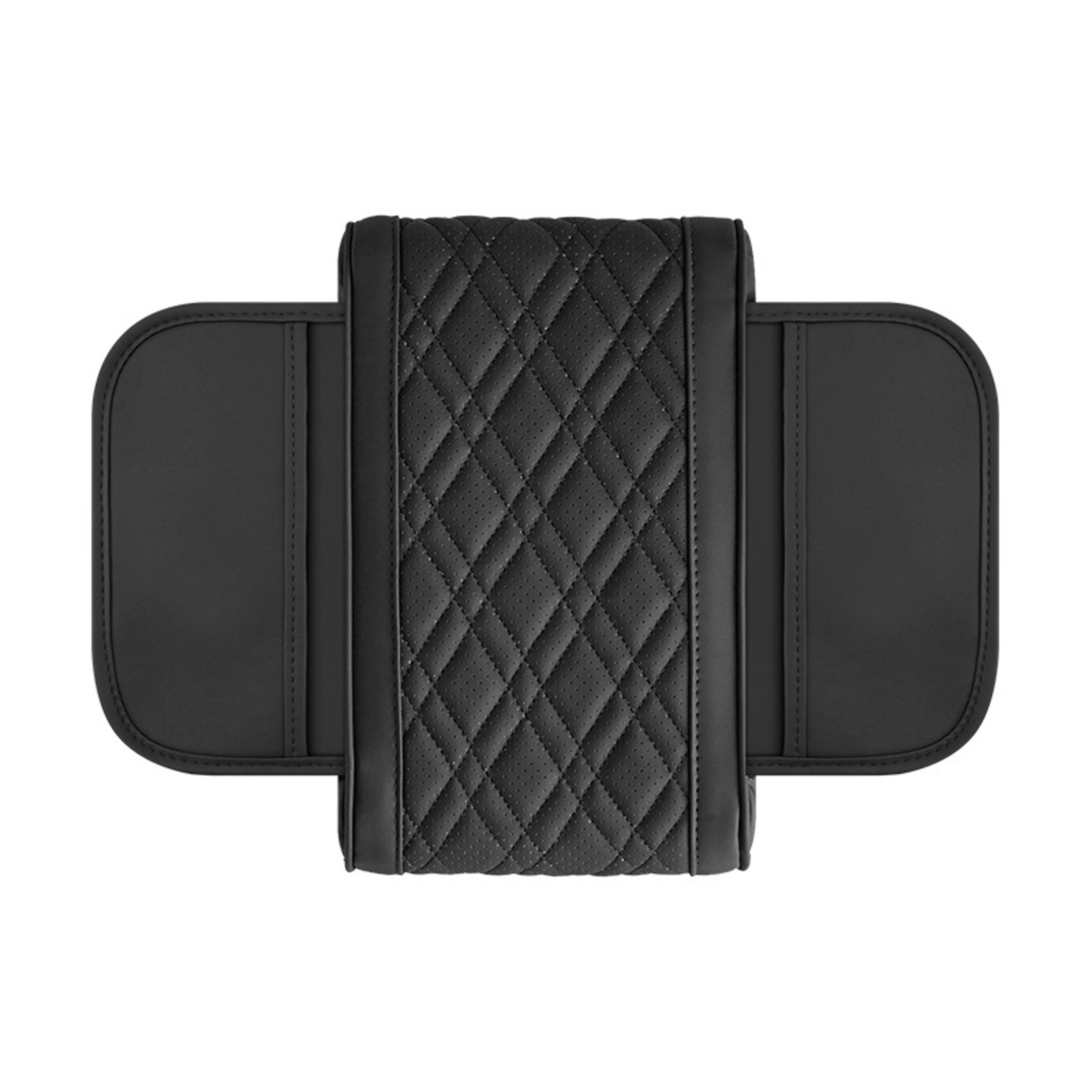 Universal Car Armrest Box Pad Leather Elastic Sponge Height Pad Side Storage Bag Center Armrest Cus 4
