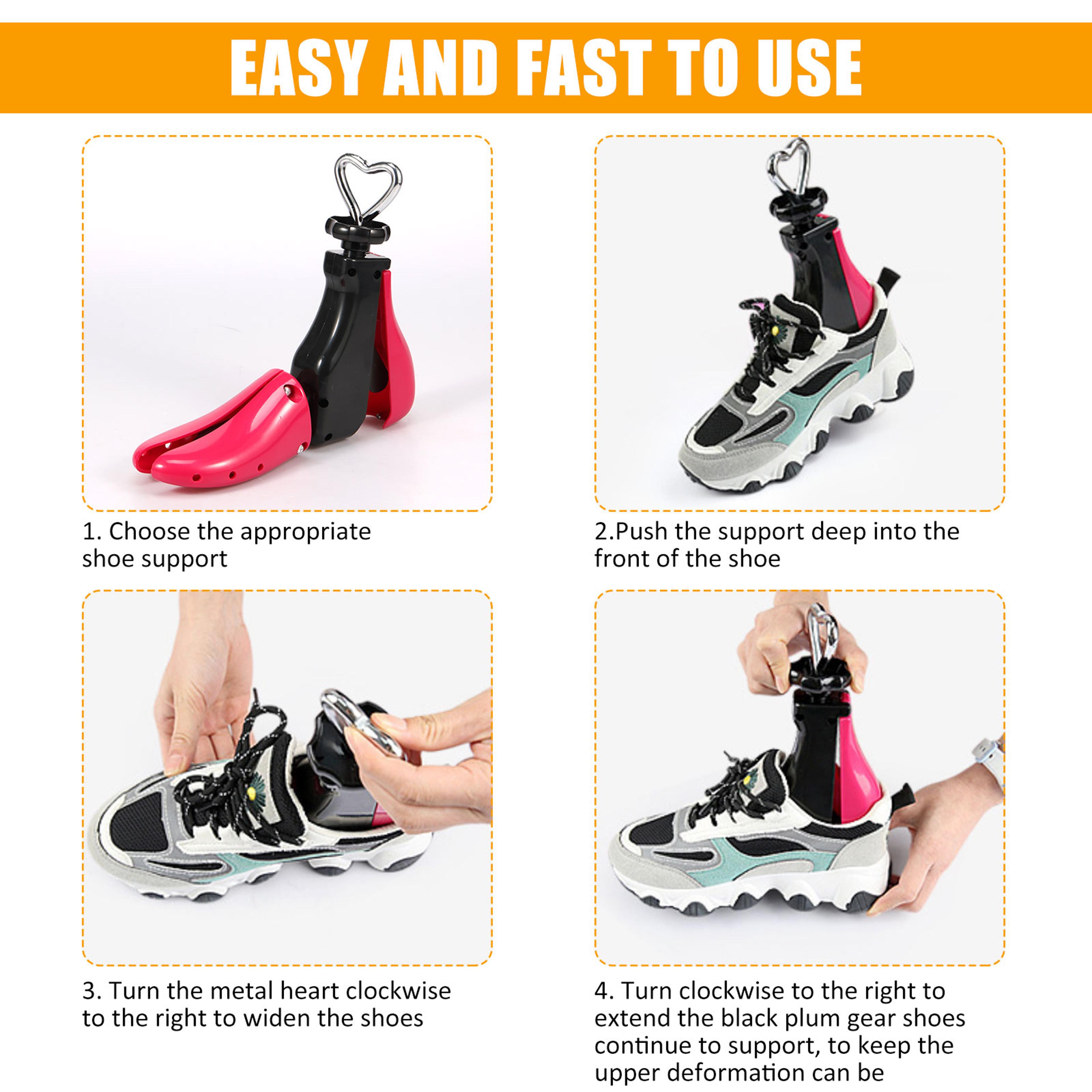 Universal Shoe Stretcher Adjustable Boot Stretcher Sneaker Shoe Expander With Steel Shaft For Left  5