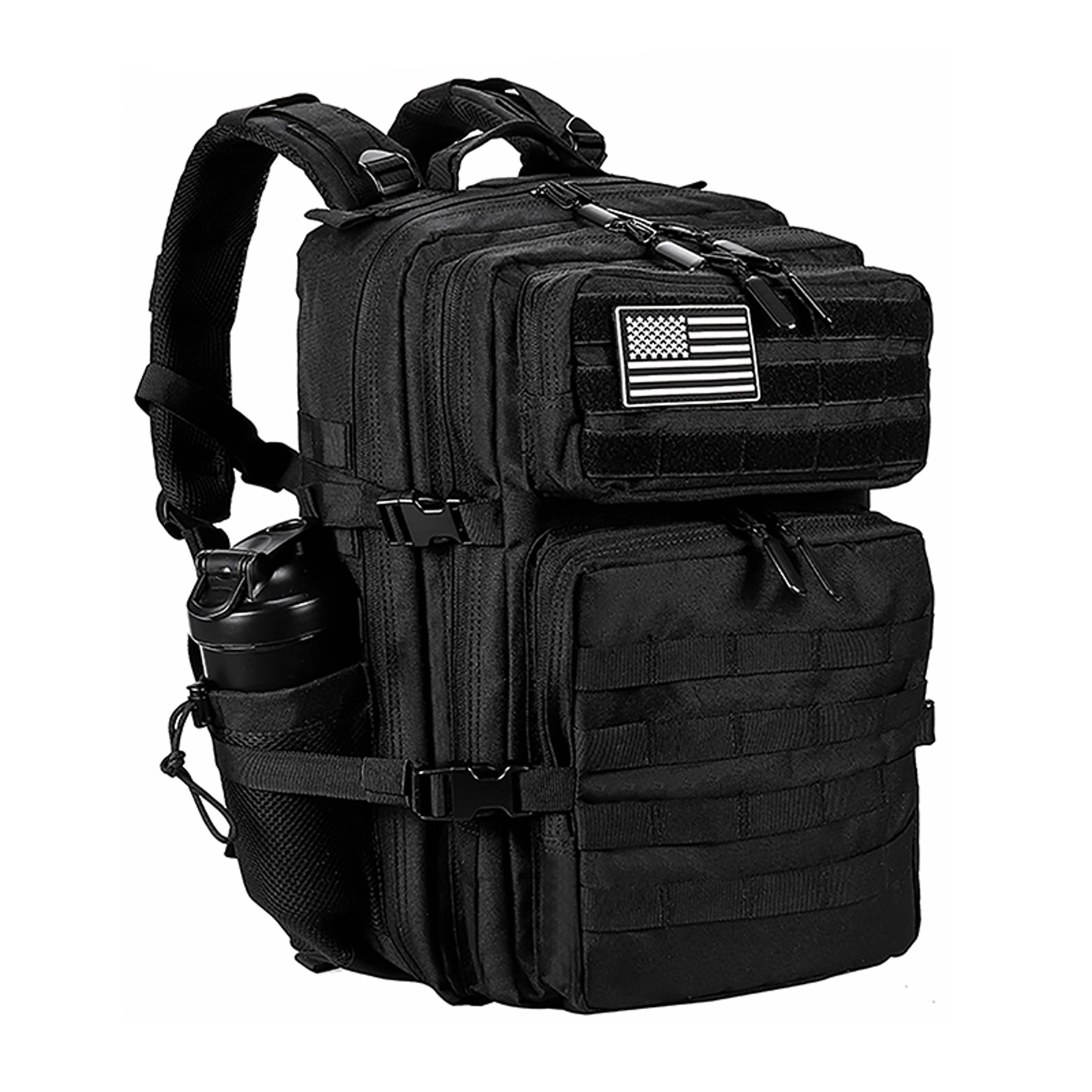 Tactical Backpack For Men And Women Waterproof Outdoor Gym Bag Hiking Rucksack With Bottle Holder F 0