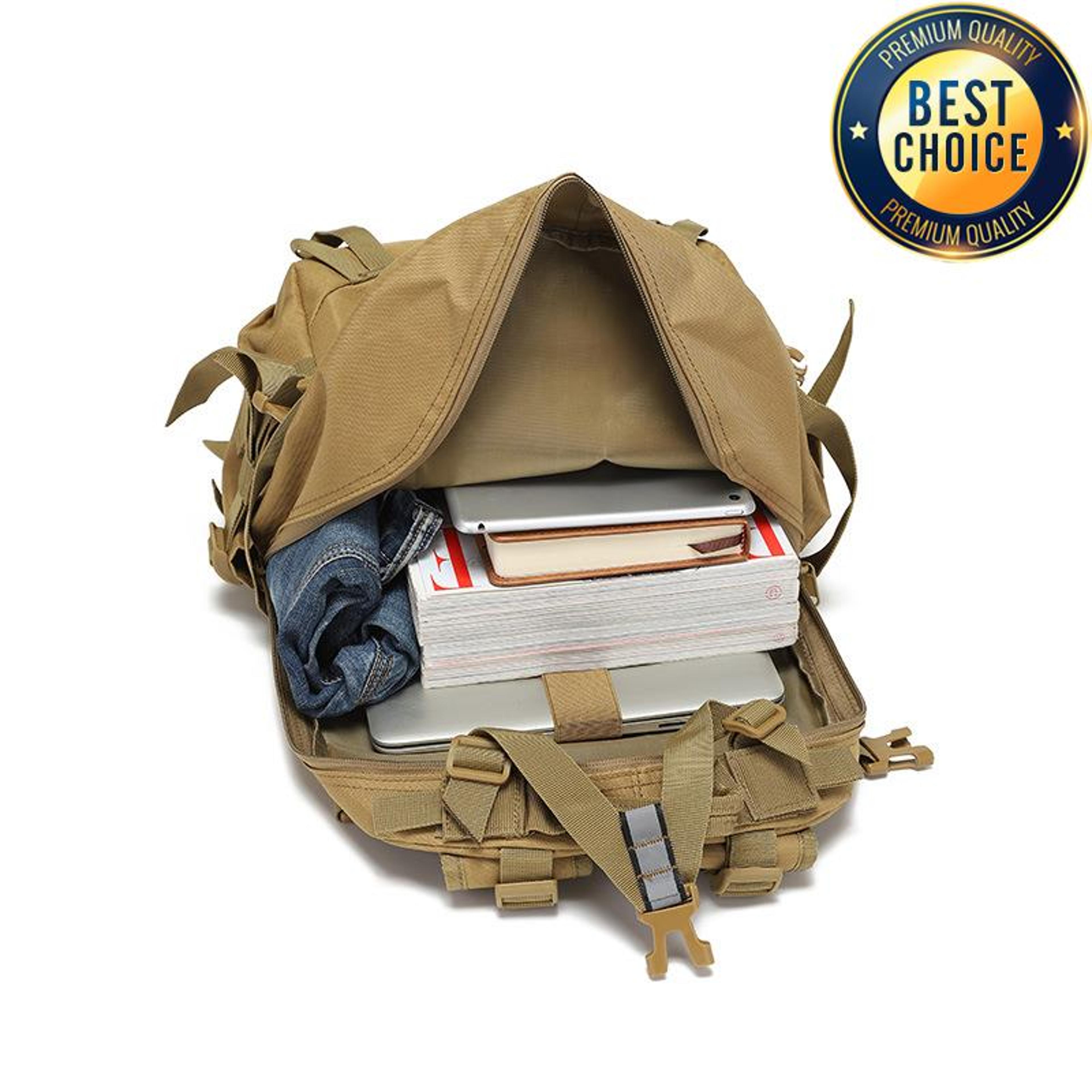 Tactical Reflective Backpack Outdoor Molle Camouflage Rucksack Hiking Camping Hunting Travel Assaul 3