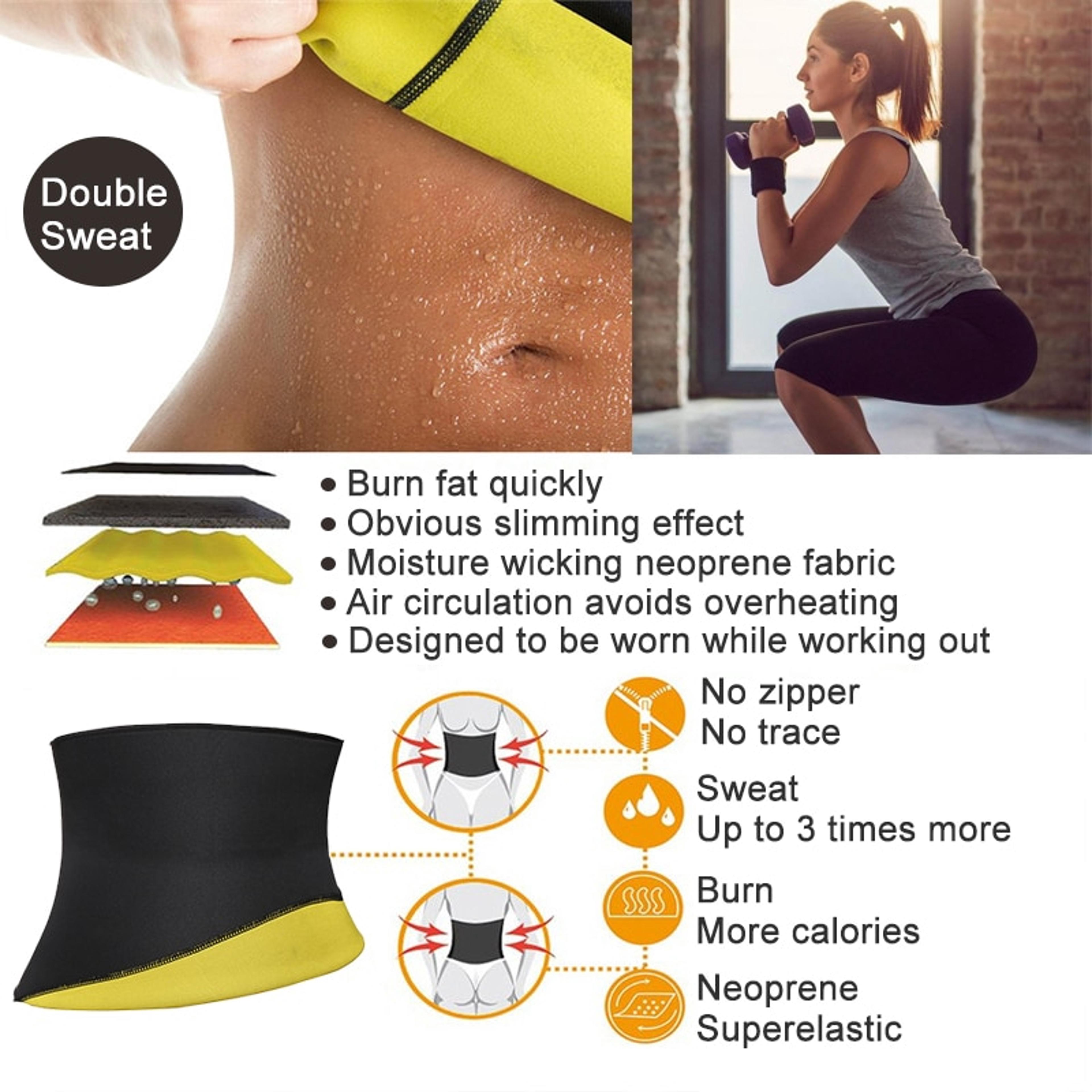 Waist Trainer Trimmer Sweat Belt For Men Sauna Abs Shapers Slimming Workout Girdle For Lower Belly  2