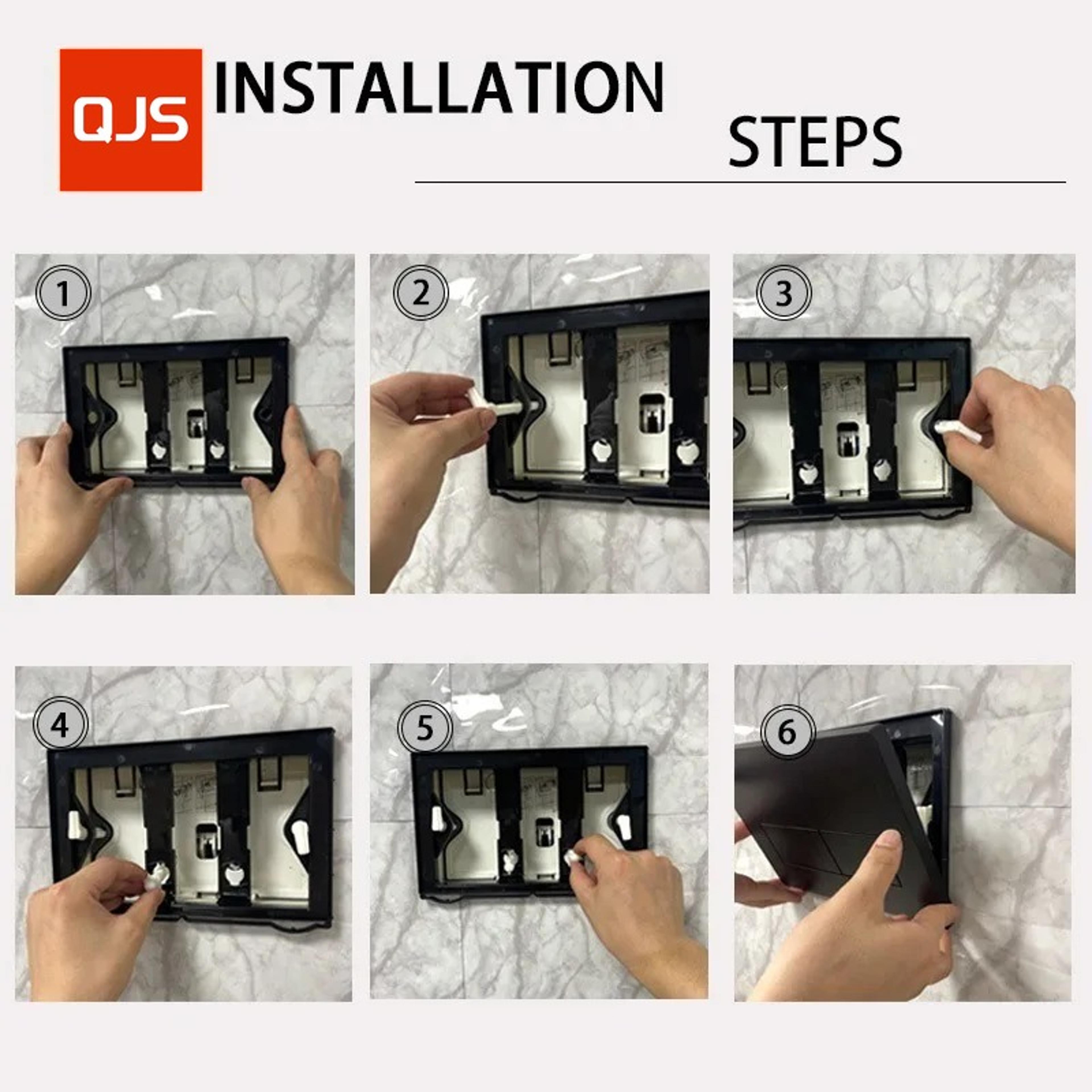 Dual Flushing Plate With Lever Set And Mounting Frame For Geberit Sigma Actuator Plates Toilet Part 5