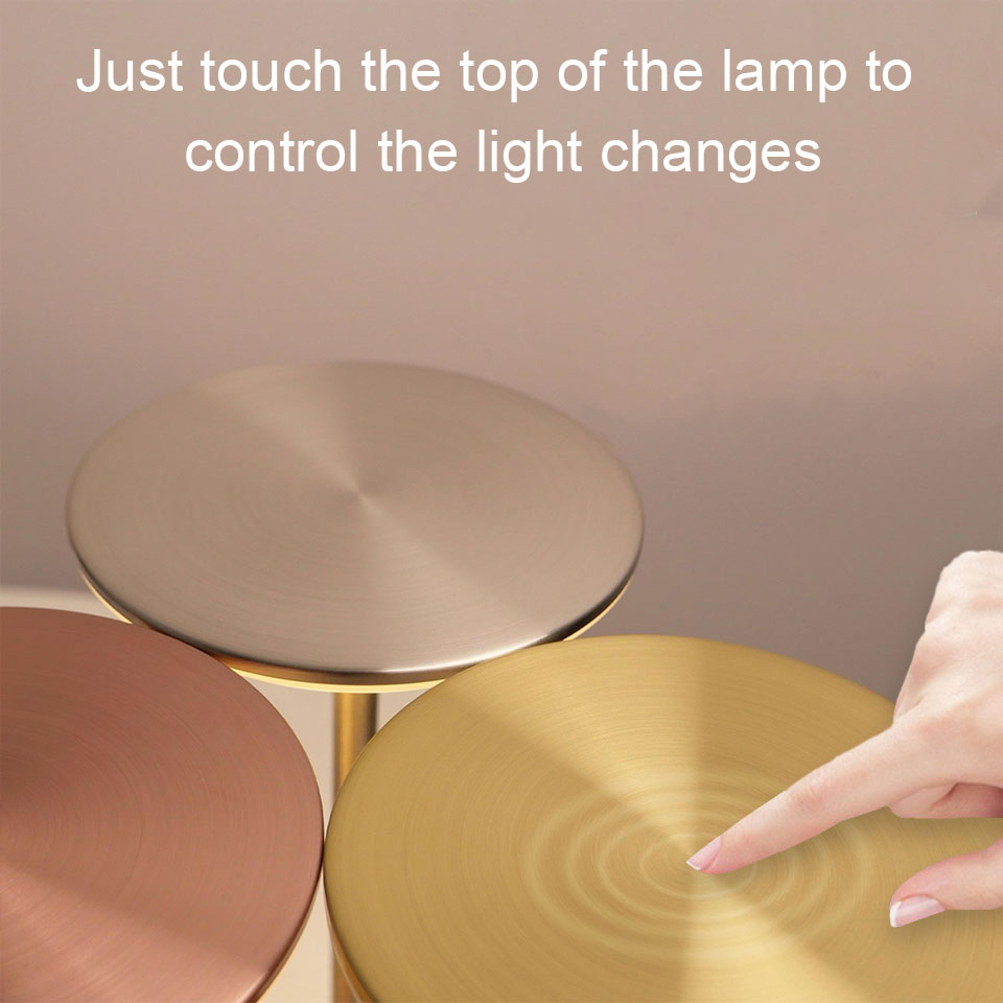 LED Table Lamp Touch Sensor Night Light USB Rechargeable Wireless Reading Lamp For Bedroom Restaura 1