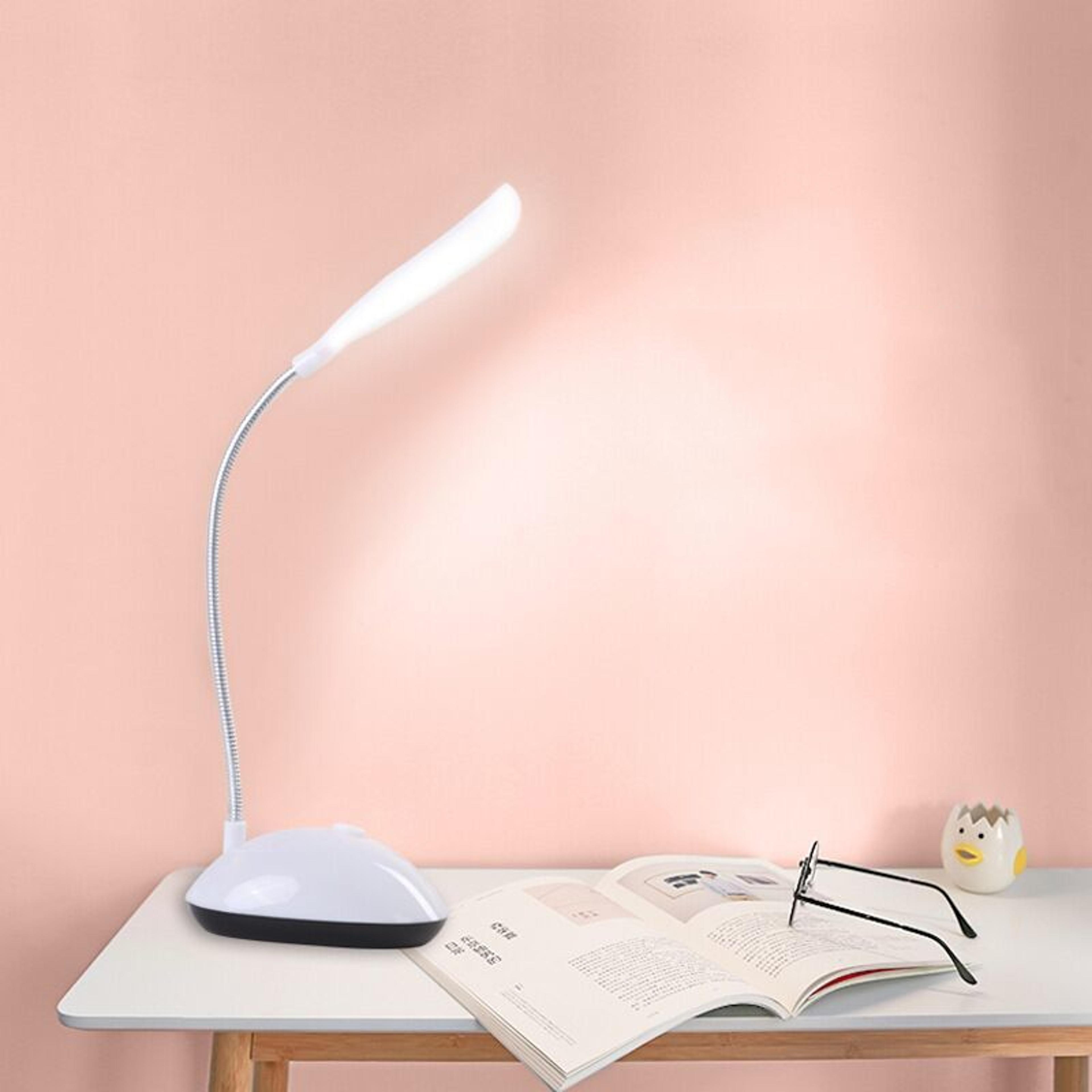 LED Folding Table Lamp Battery Powered Reading Light Eye Protection Night Lamp For Bedroom Bedside  0