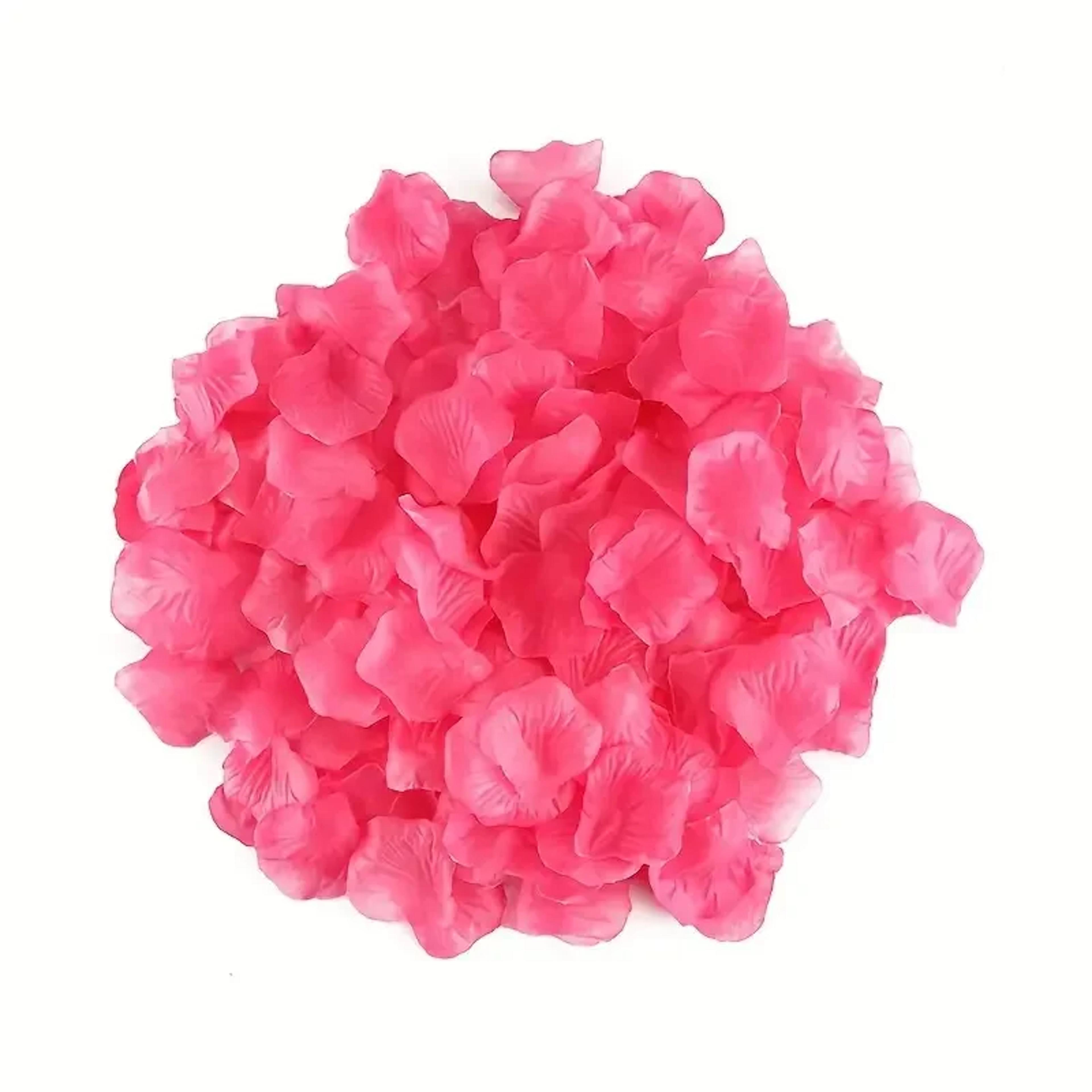 Multicolor Artificial Fake Rose Red Roses Silk Fake Flowers Petals For Valentines Day Wedding Party 5