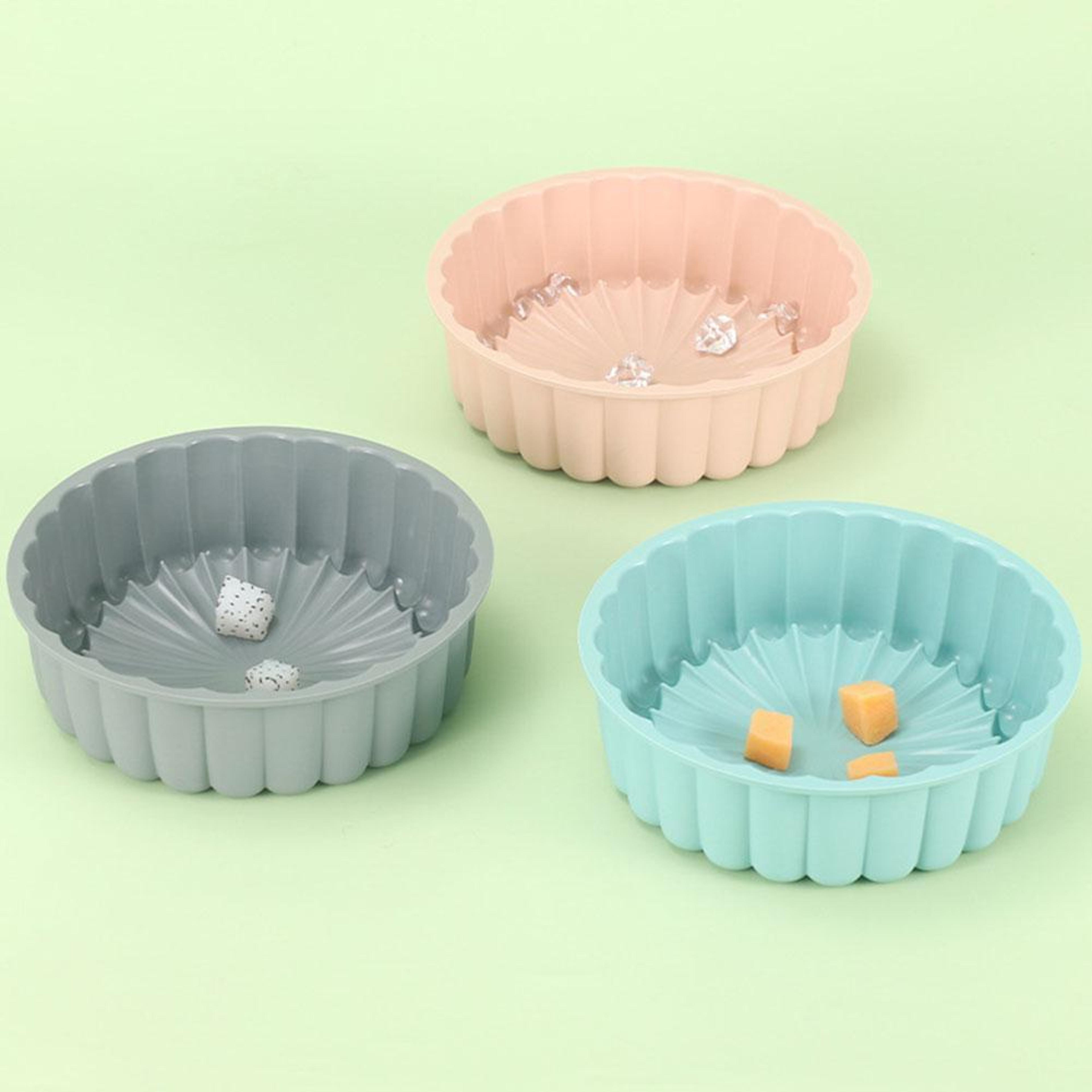 Silicone Charlotte Cake Mold NonStick Bread Flan Mold Multifunctional Shortcake Baking Pan For Kitc 0