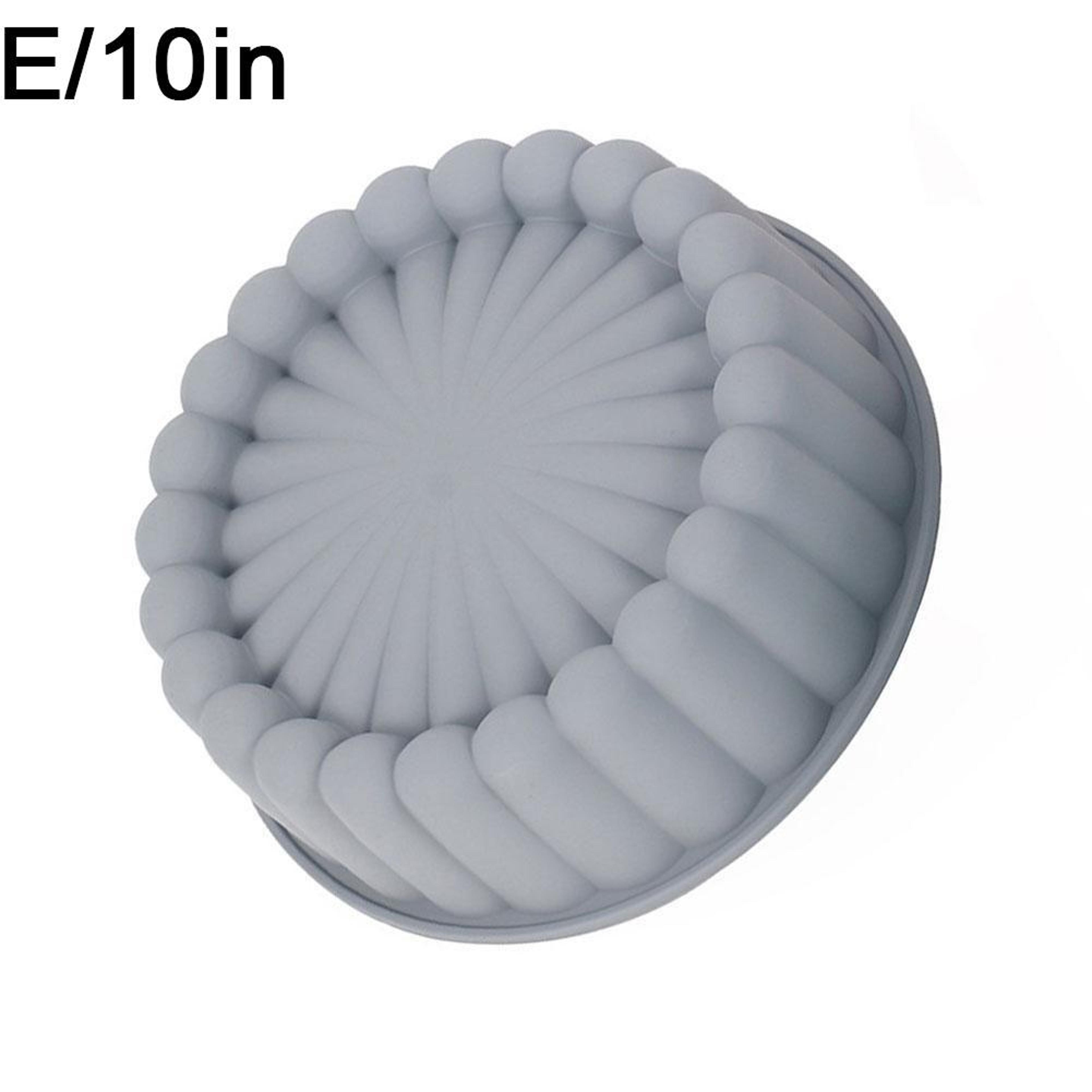 Silicone Charlotte Cake Mold NonStick Bread Flan Mold Multifunctional Shortcake Baking Pan For Kitc 10