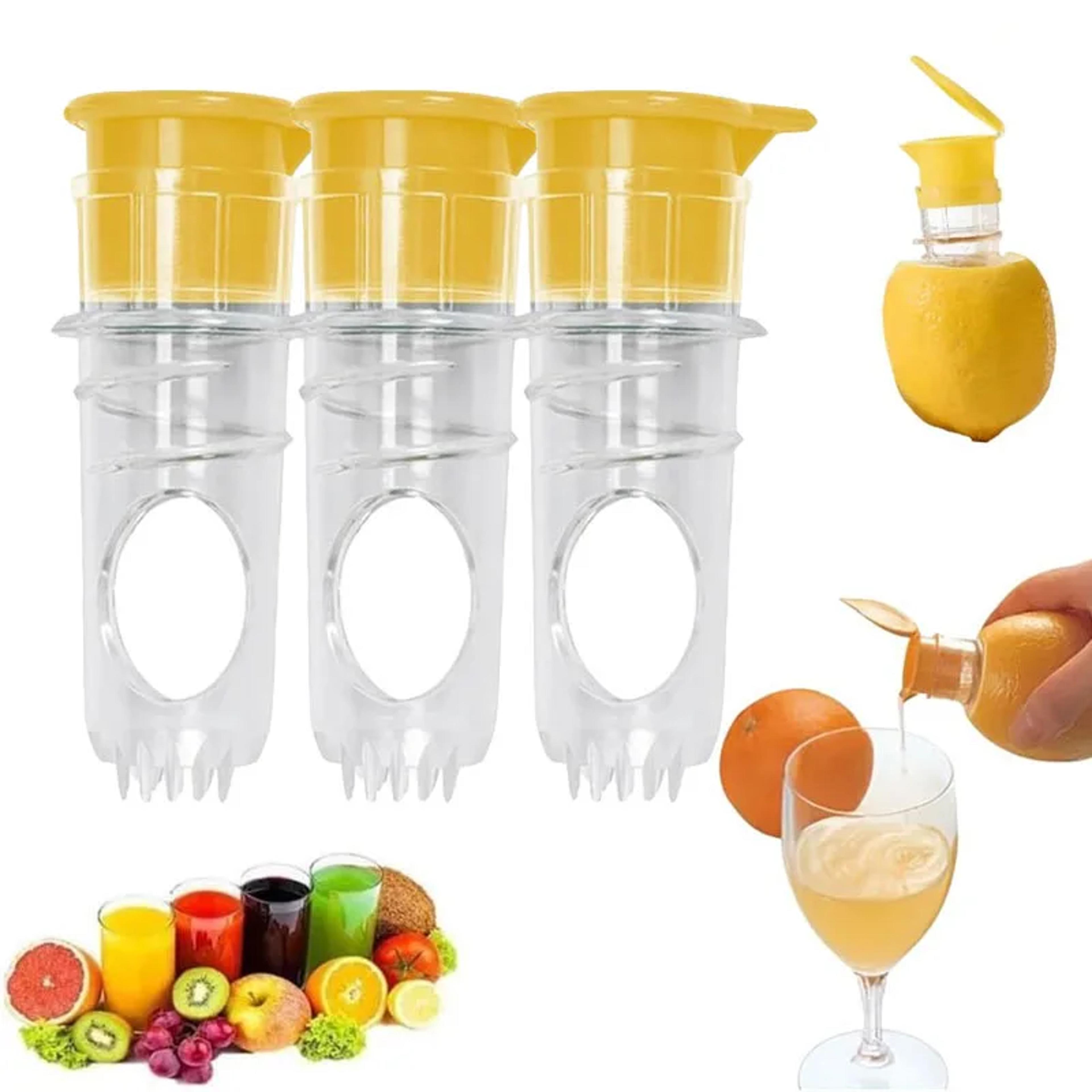 Manual Lemon Squeezer Portable Handheld Lime Juicer With Lid ScrewTop Lemon Squeezer Manual Juicer  0