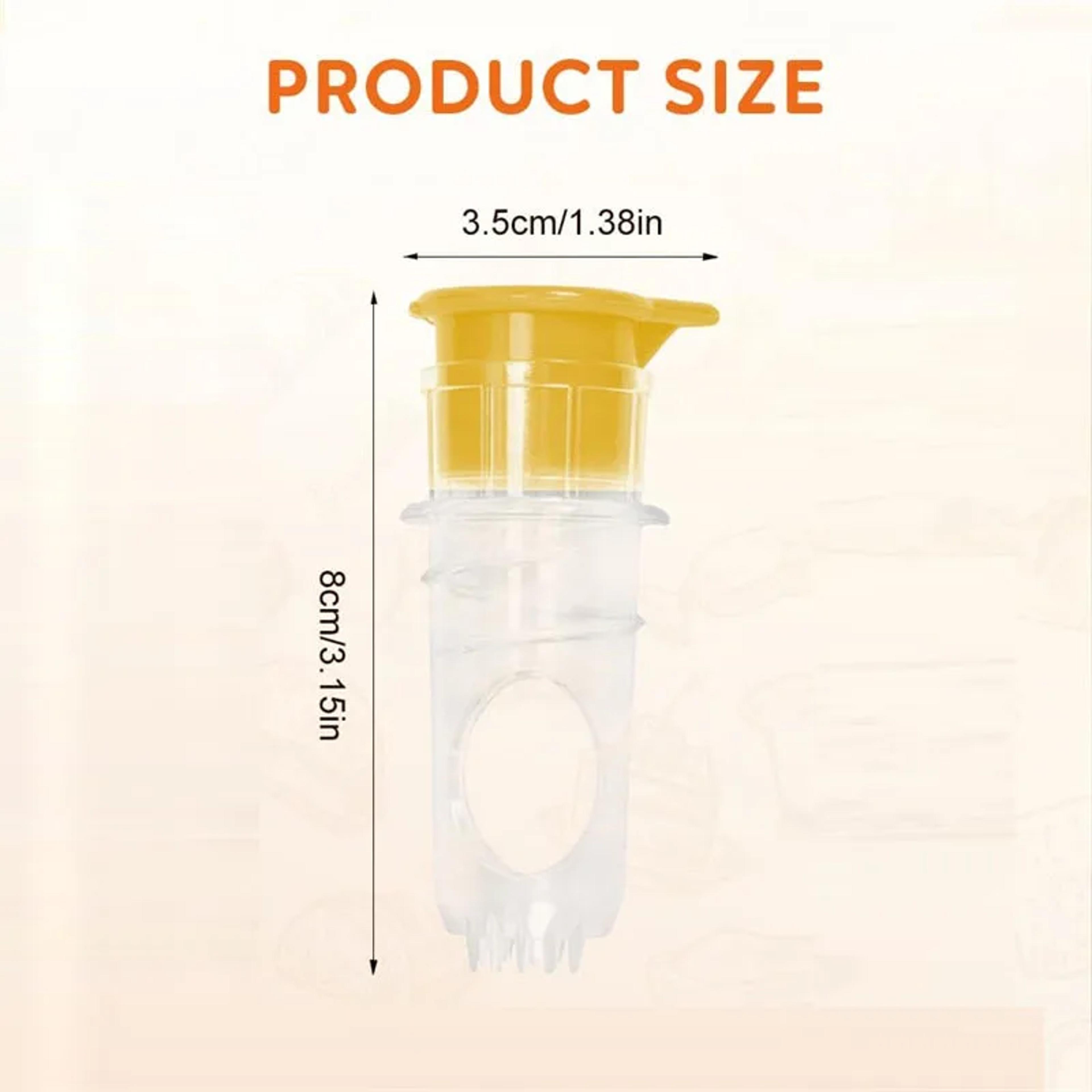 Manual Lemon Squeezer Portable Handheld Lime Juicer With Lid ScrewTop Lemon Squeezer Manual Juicer  5