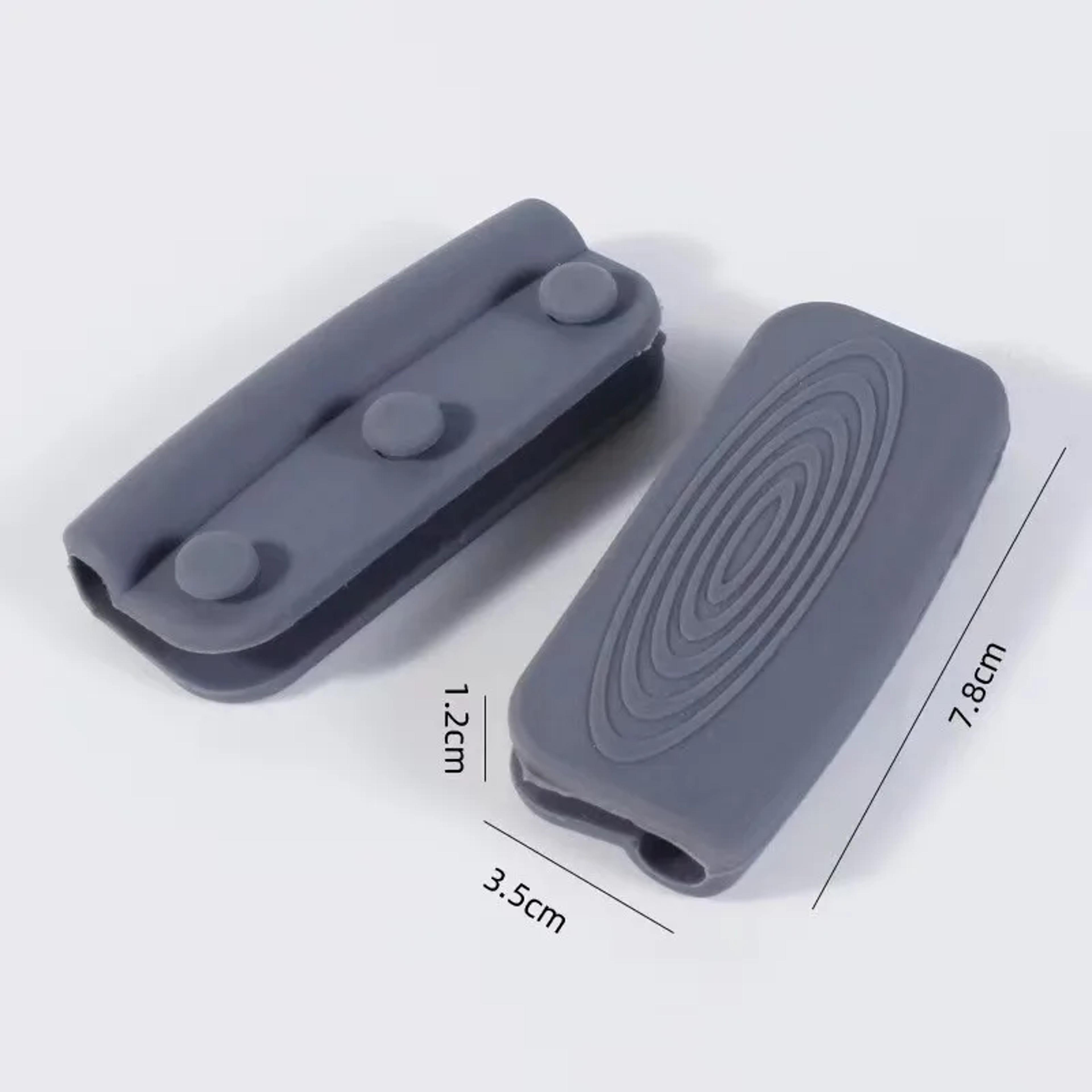 Silicone Pan Handle Cover Auto Lock Heat Resistant Clip For Cast Iron Skillet Pot Anti Scald Cookin 7