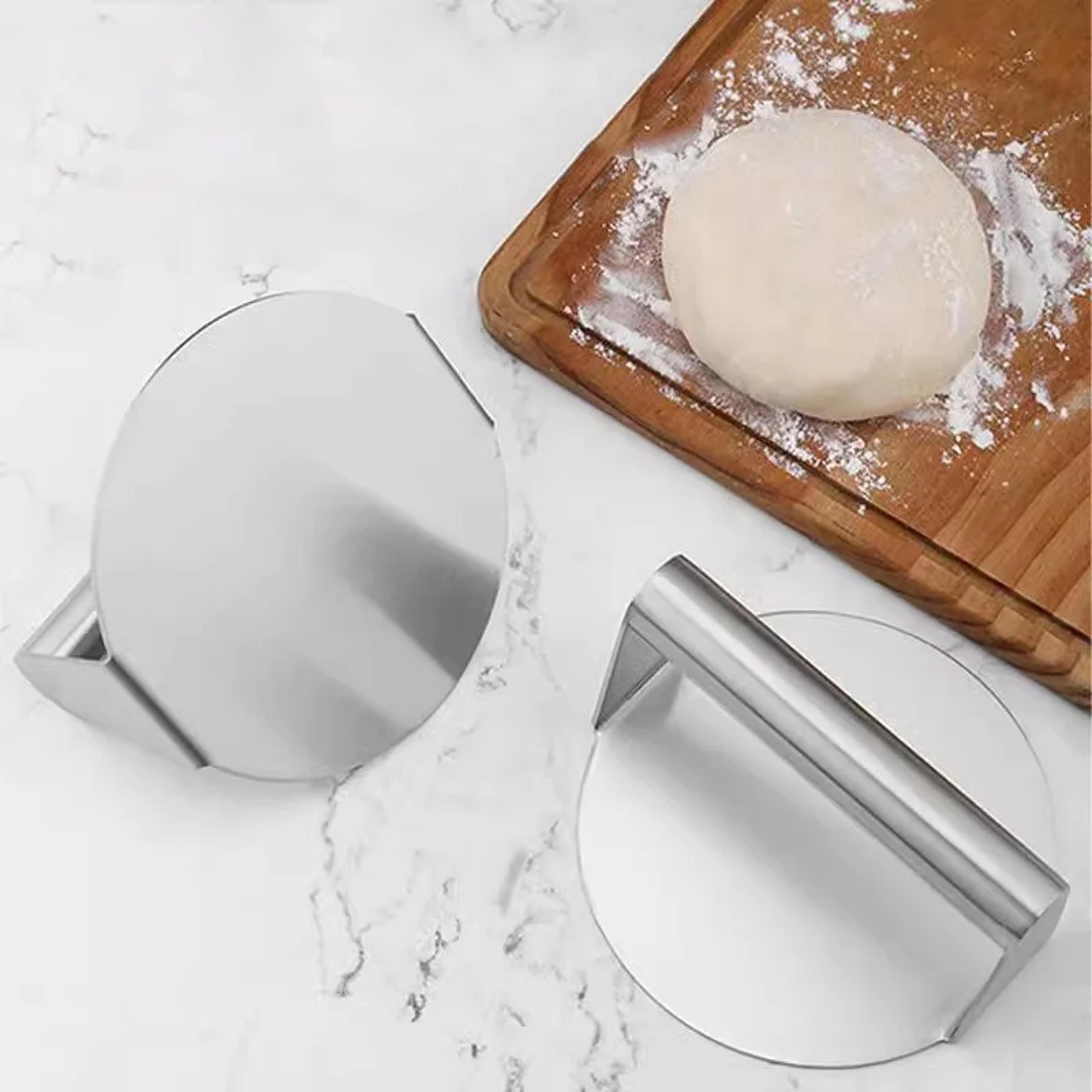 Stainless Steel Smash Burger Press Hamburger Patties Meat Masher Circular Meat Press Mold Kitchen A 5