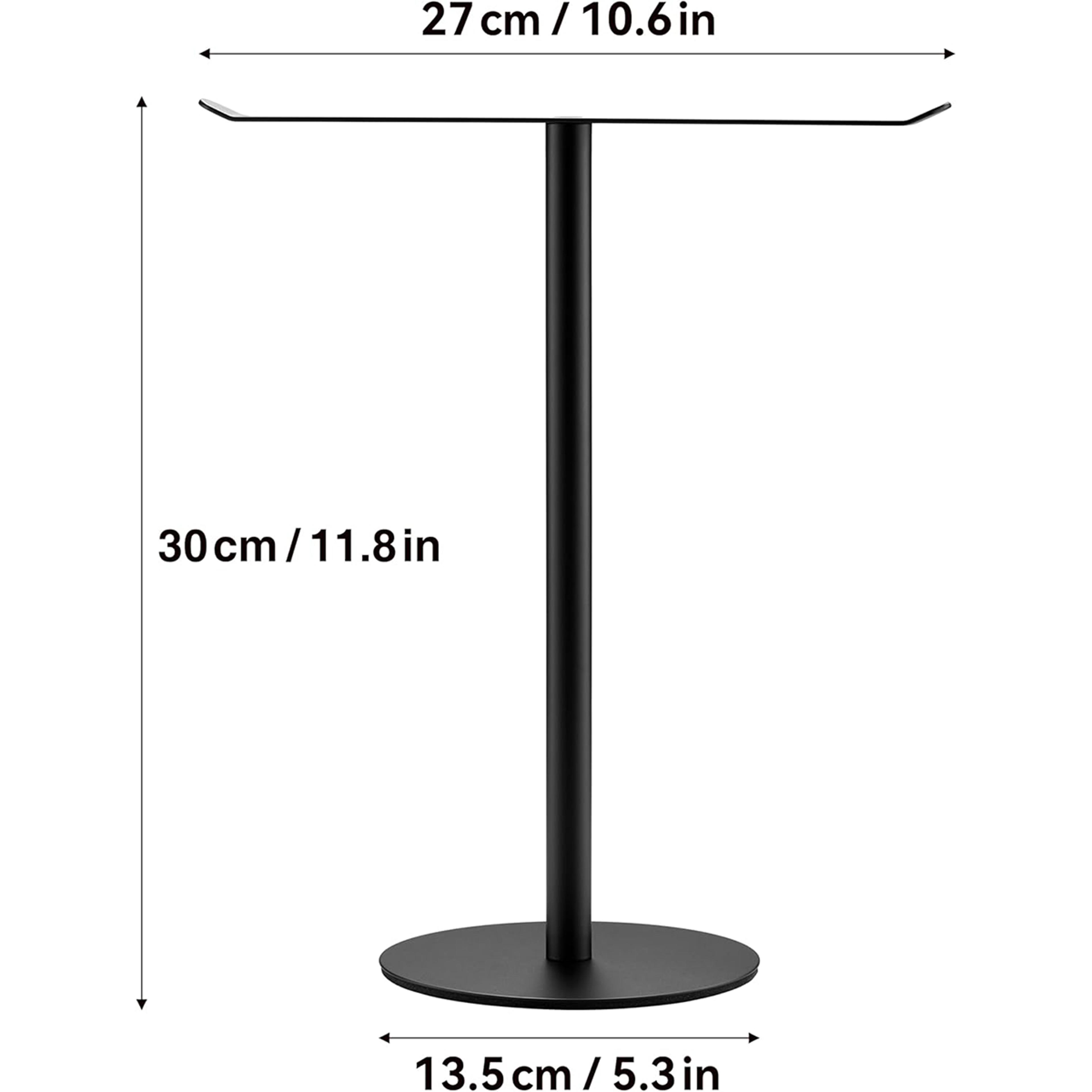 T Shape Hand Towel Holder Stainless Steel Vertical Towel Rack Rustresistant With Heavy Base Bathroo 5