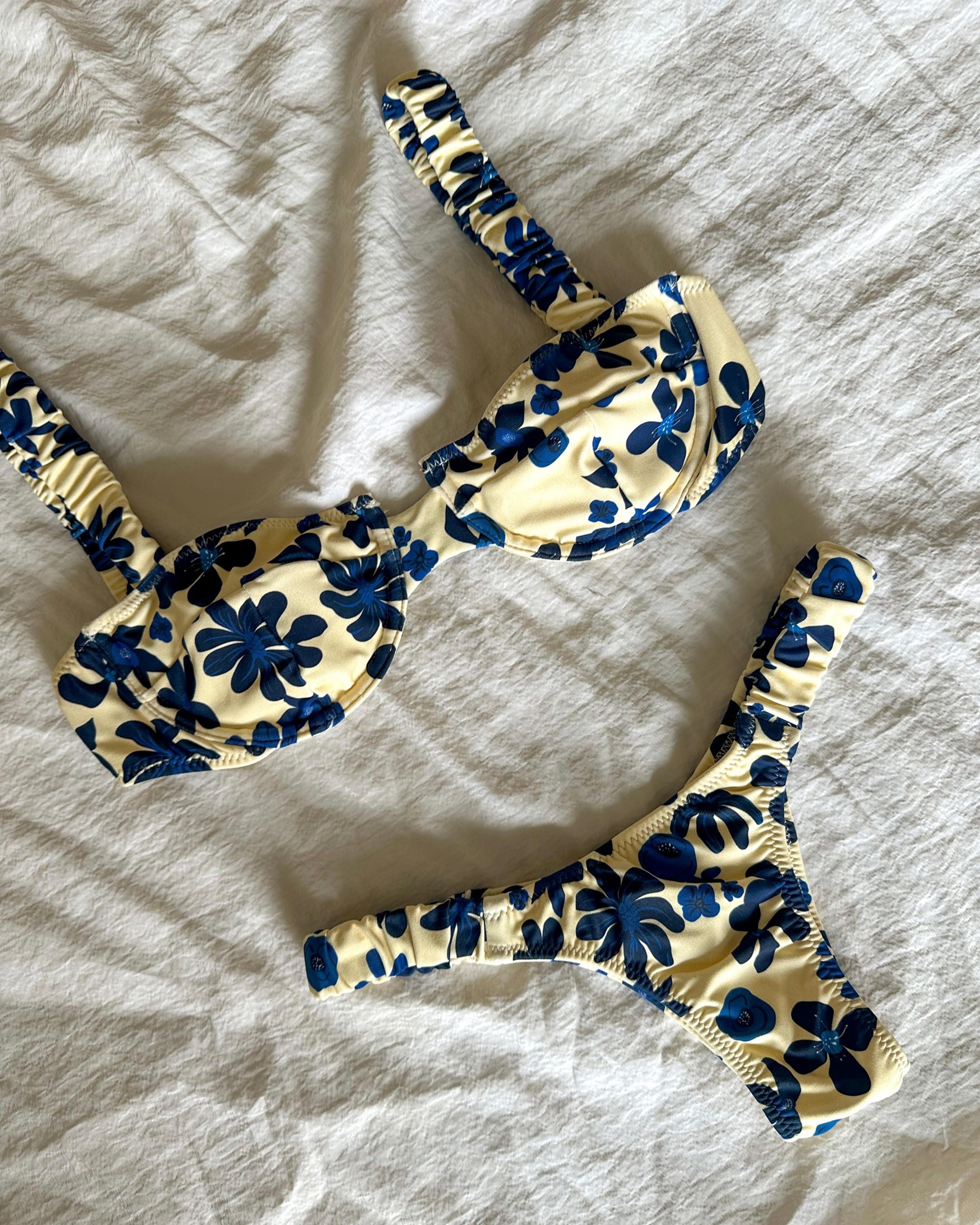Sexy Bikini Set High Waist Printed Women Swimwear Push Up Bikinis Swimsuit 2