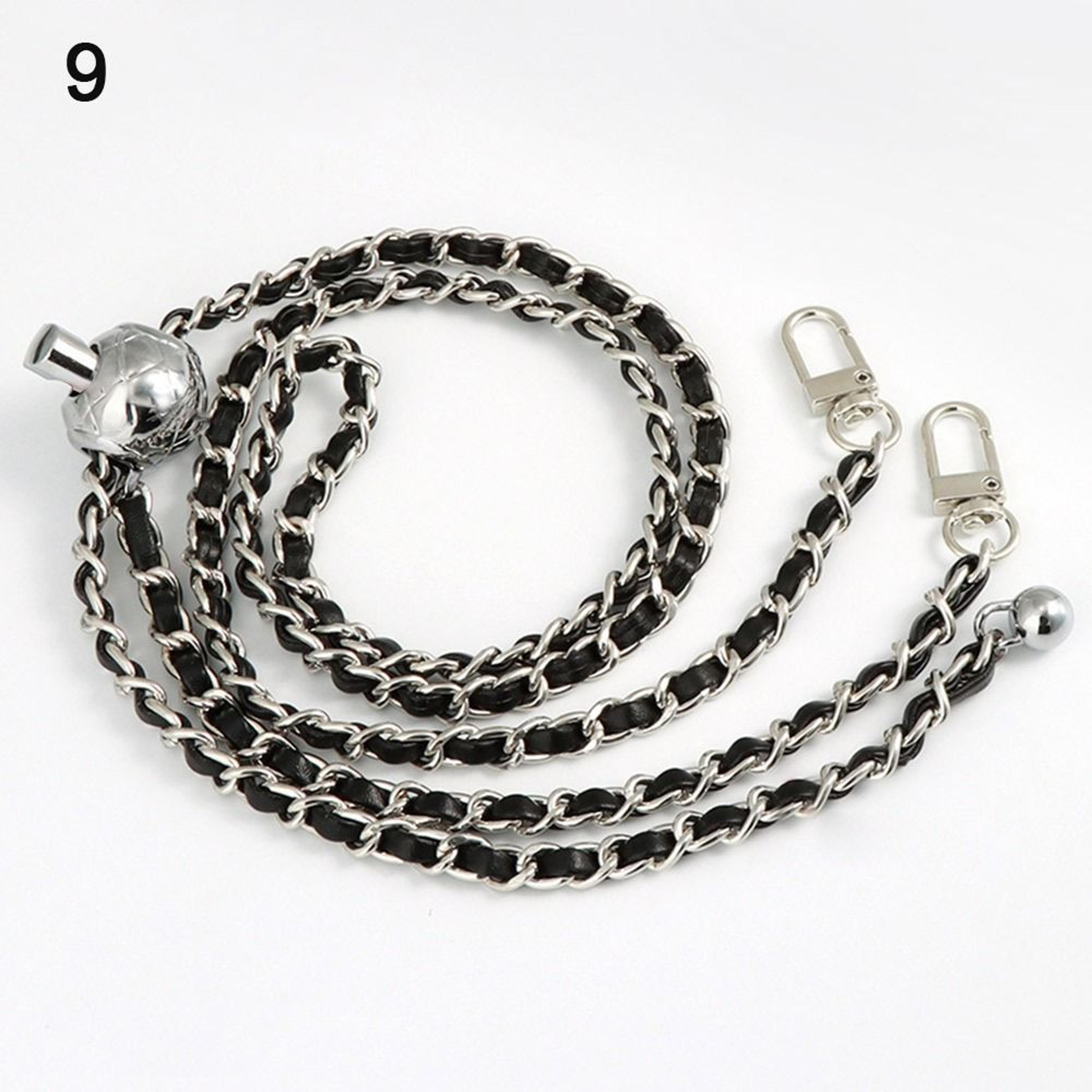 Bag Chain With Small Golden Balls Nonfading Metal Adjustable Length Shoulder Strap Replacement High 13