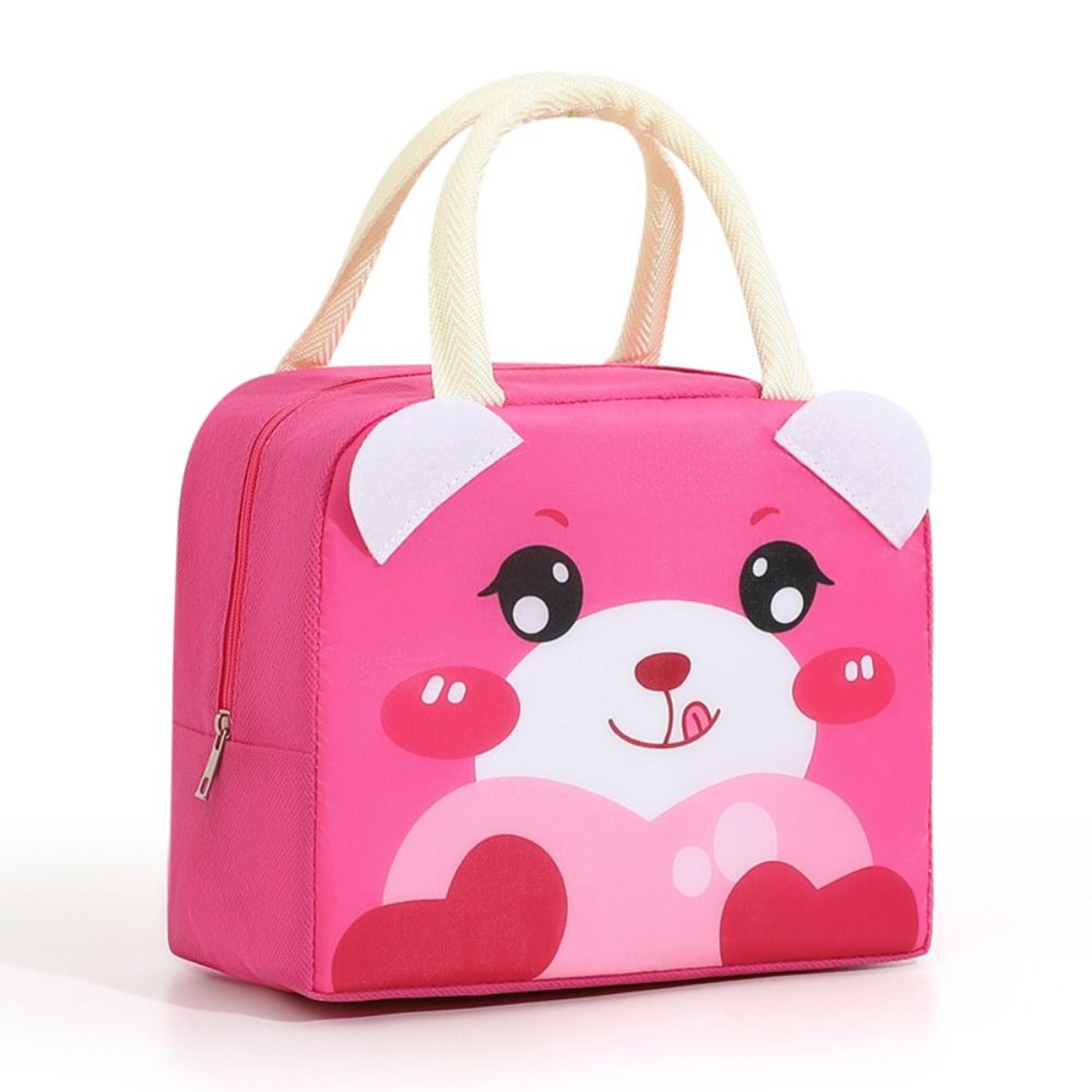Portable Cartoon Stereoscopic Lunch Bag Thermal Insulated Lunch Box With Oxford Cloth Tote Ideal Fo 10