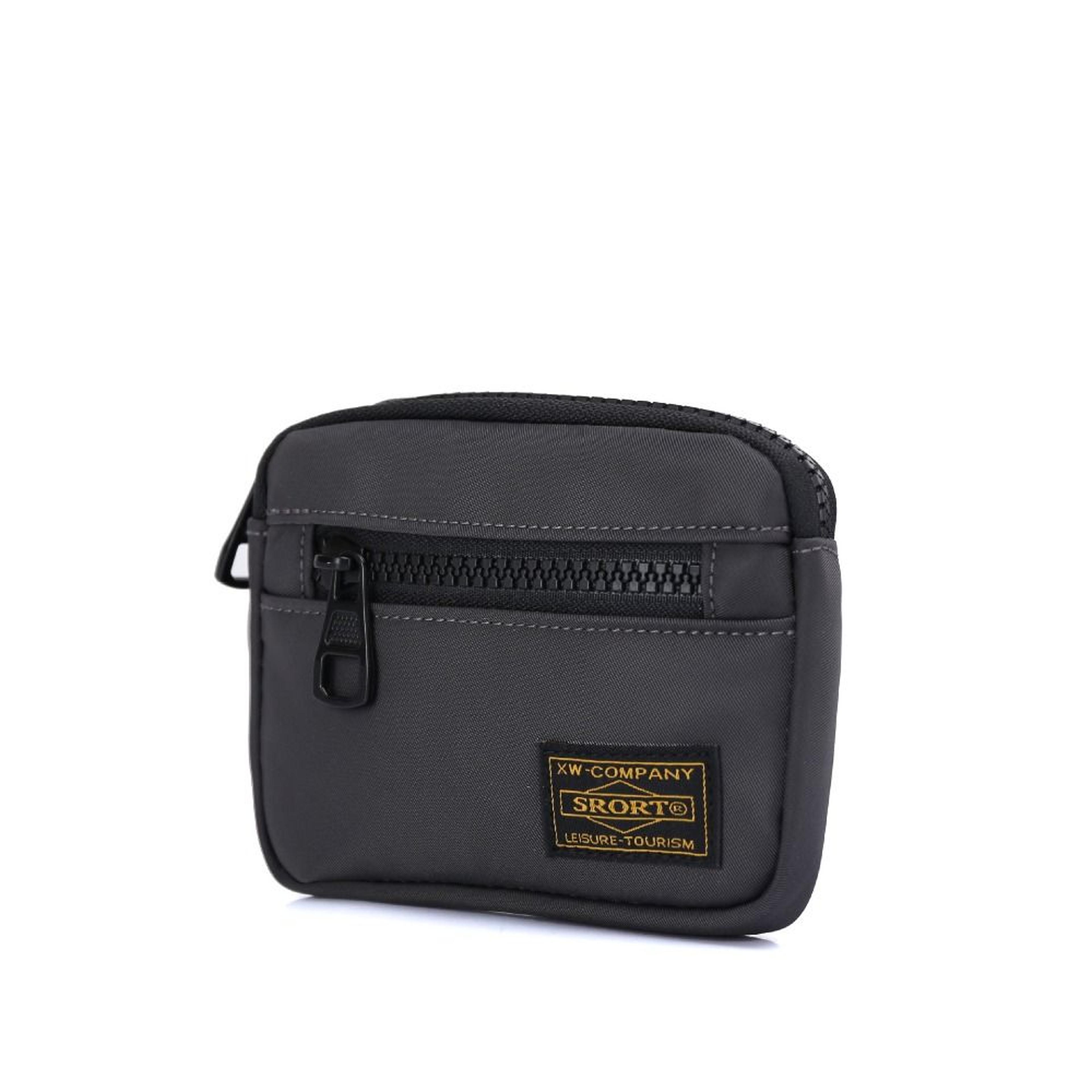 Casual Coin Purse For Women  Men Canvas Zipper Short Wallet Retro Key Holder Small Money Bag 3