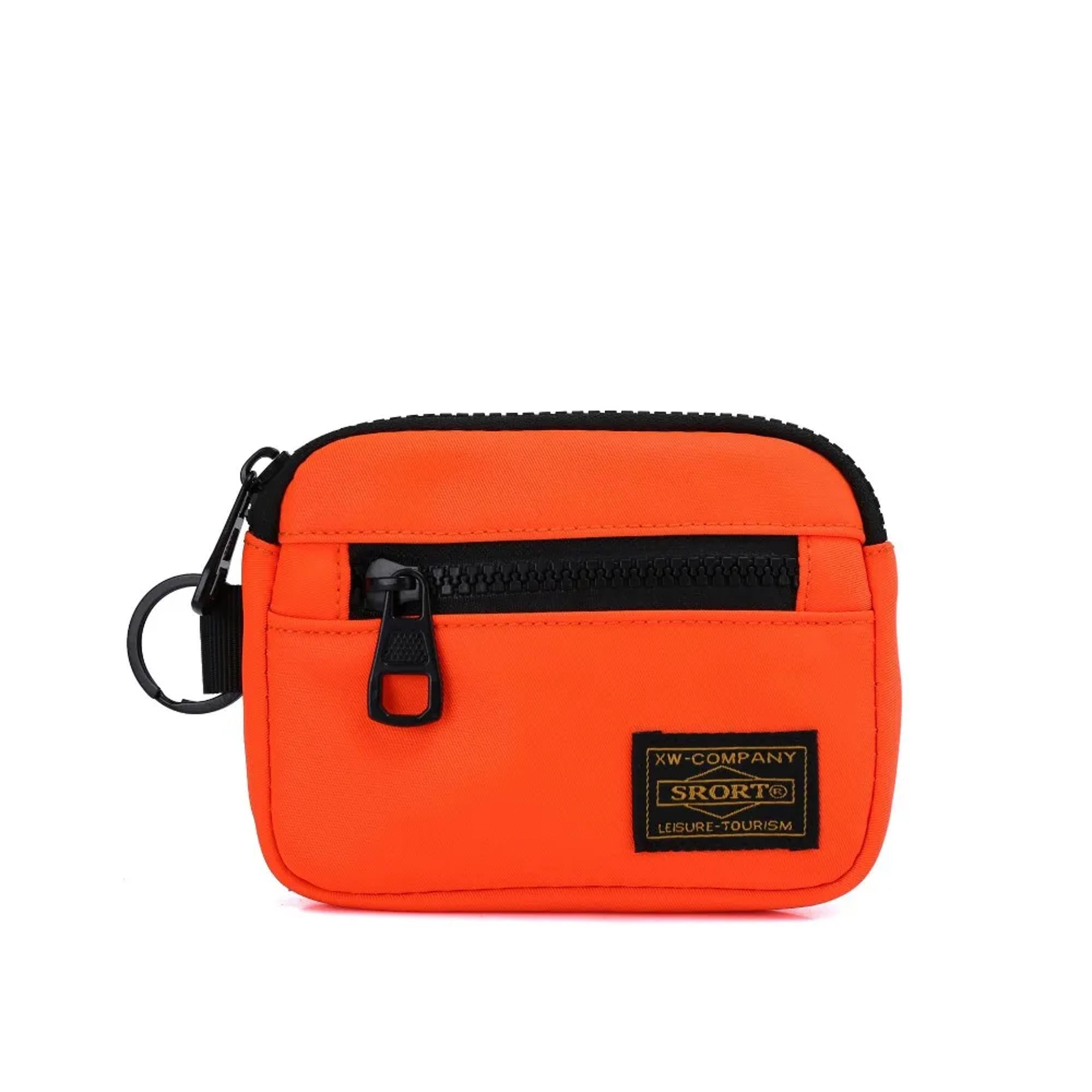 Casual Coin Purse For Women  Men Canvas Zipper Short Wallet Retro Key Holder Small Money Bag 6