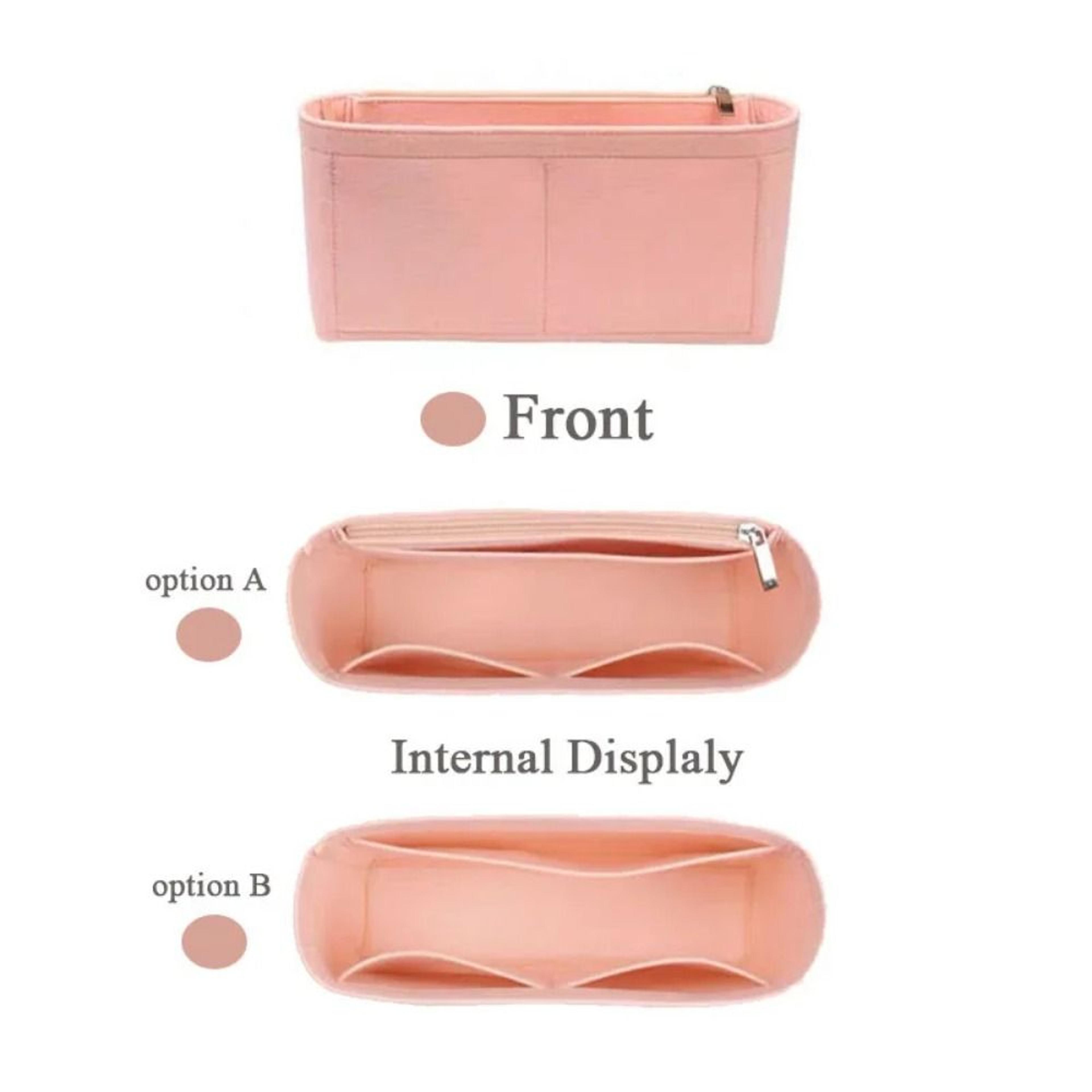 Portable MultiPocket Bag Organizer For Longchamp Mini Bag Felt Handbag Liner Insert For Easy Storag 3