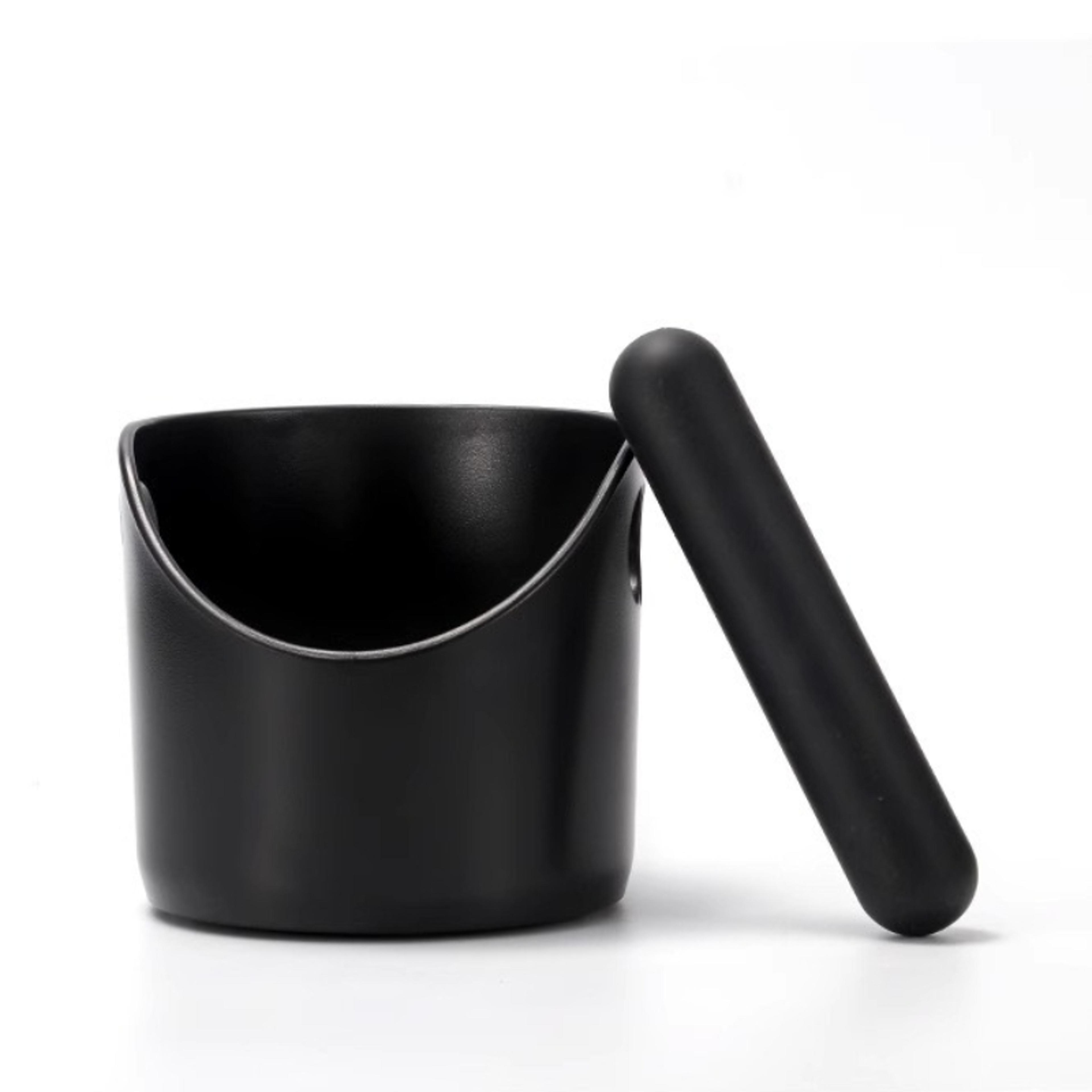 Mini Anti Slip Coffee Knock Box ShockAbsorbent Espresso Grounds Waste Bin Cafe Barista Tools 1