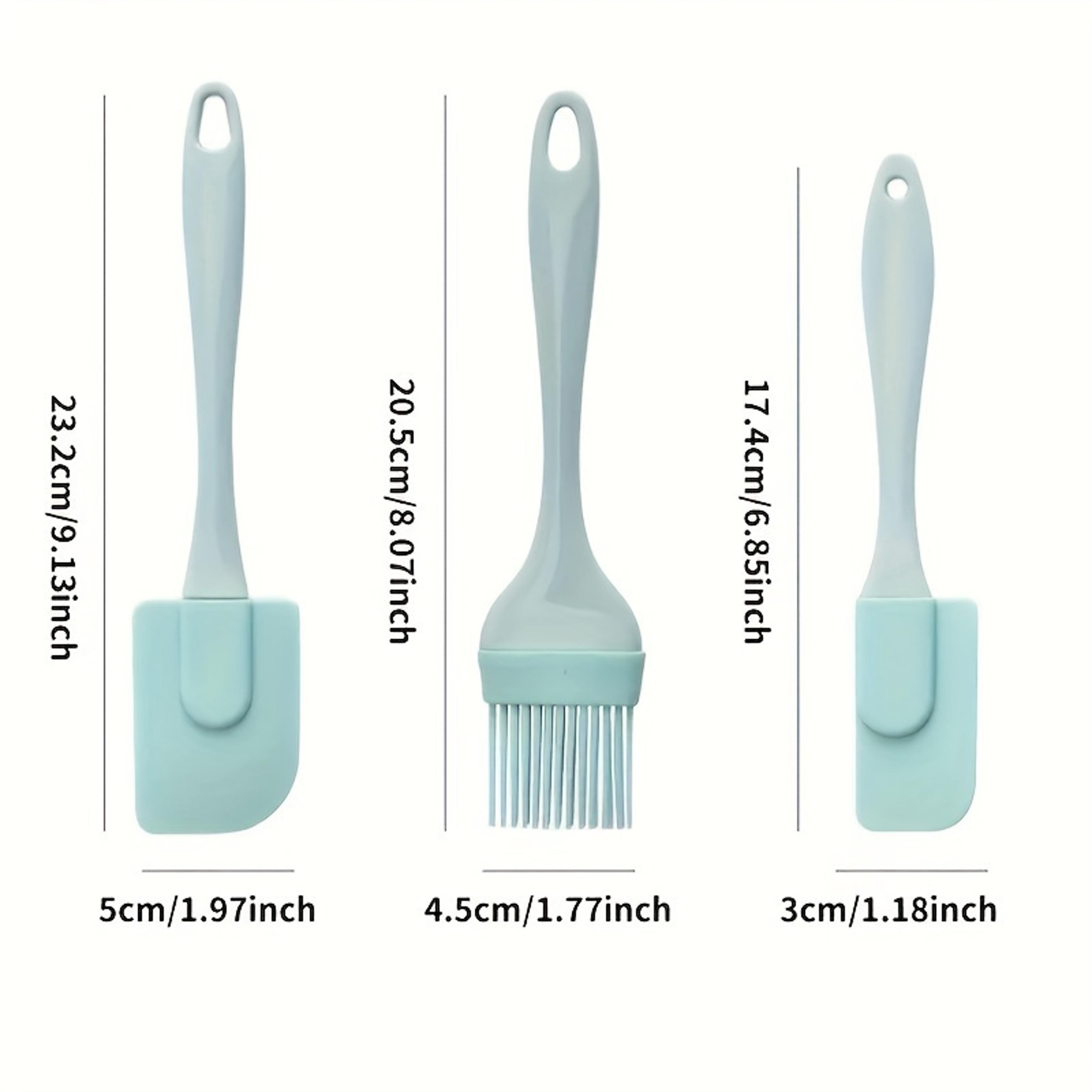 Cream Scraper Silicone Kitchen Tool AllInOne Spatula Bread Cake Butter Mixer Brush 5