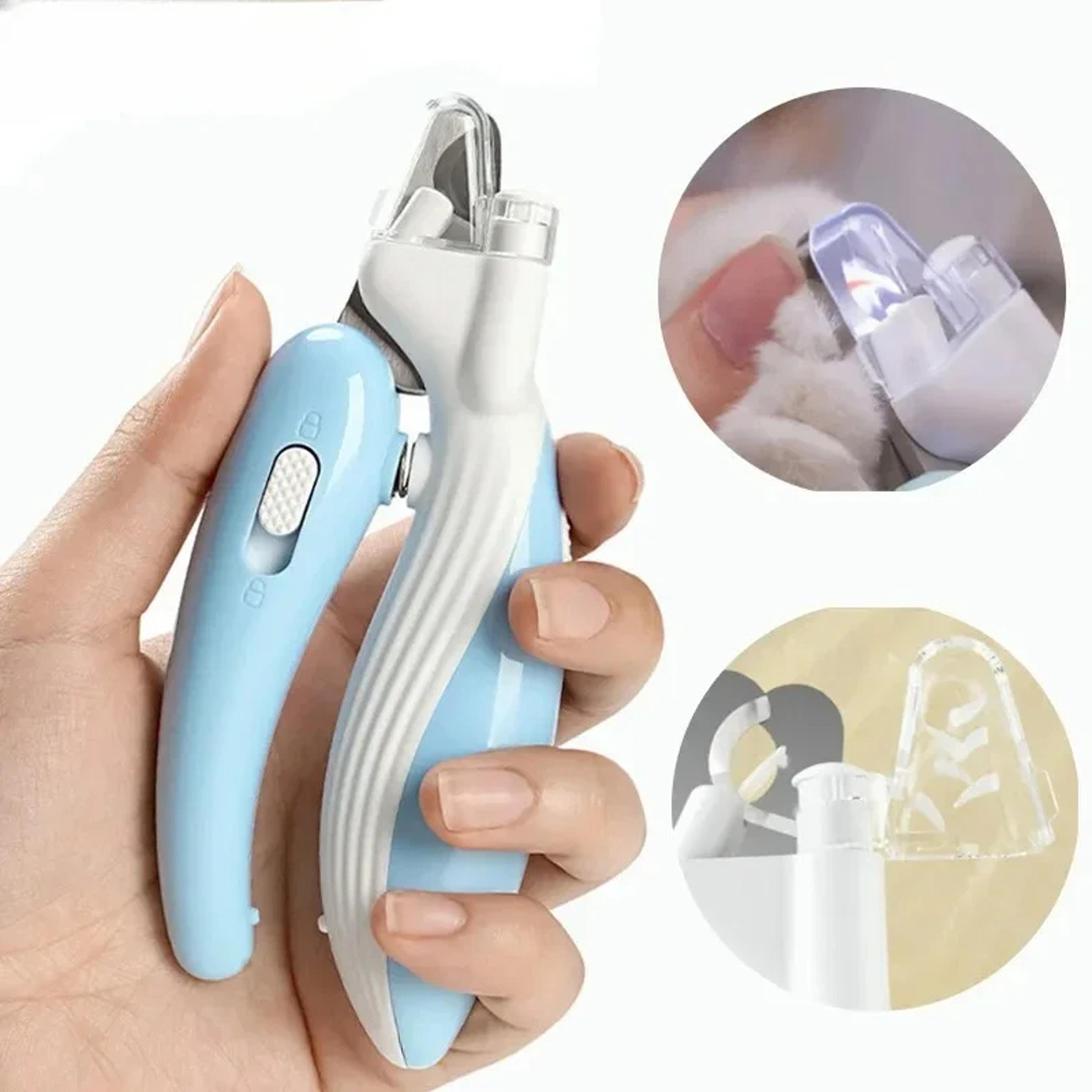 professional pet claw grooming scissors, led nail clippers for dogs, cats, and small animals