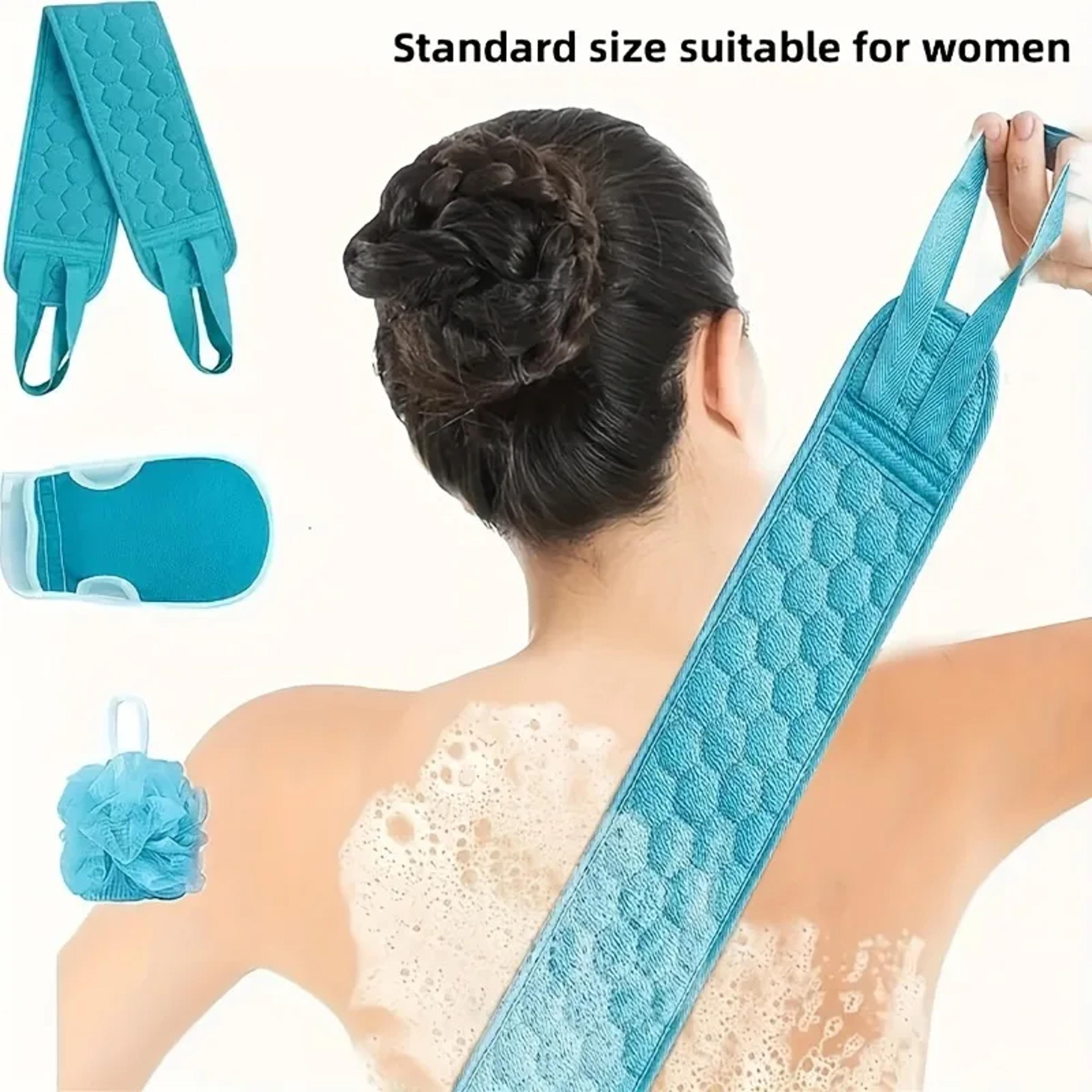 Thickened Mud Bath Ball Combination Set ThreePiece Bath Towel Shower Set 2