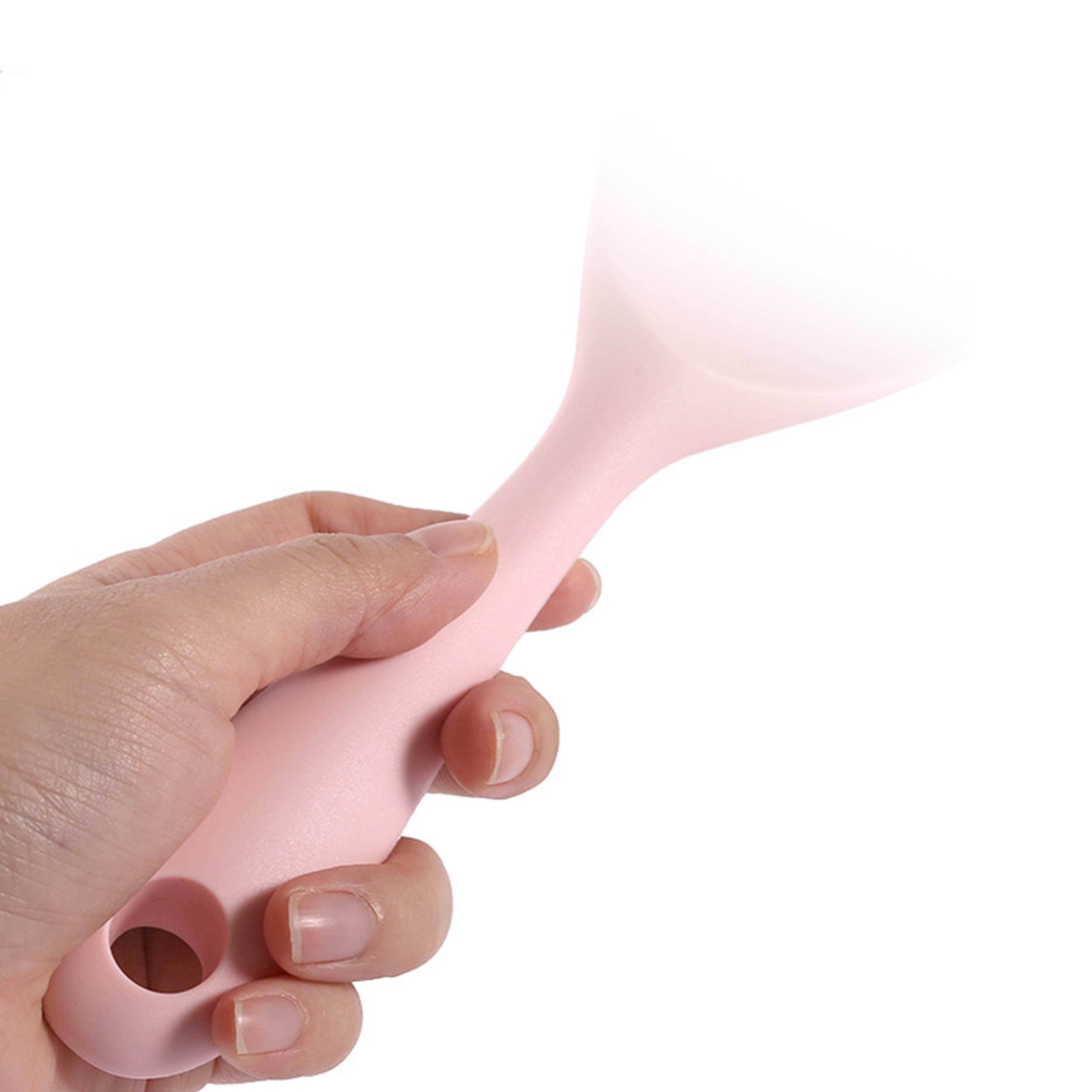 Household Food Grade Silicone Rice Spoon Non Stick Cooking Spoon Heat Resistant Kitchen Tool 1