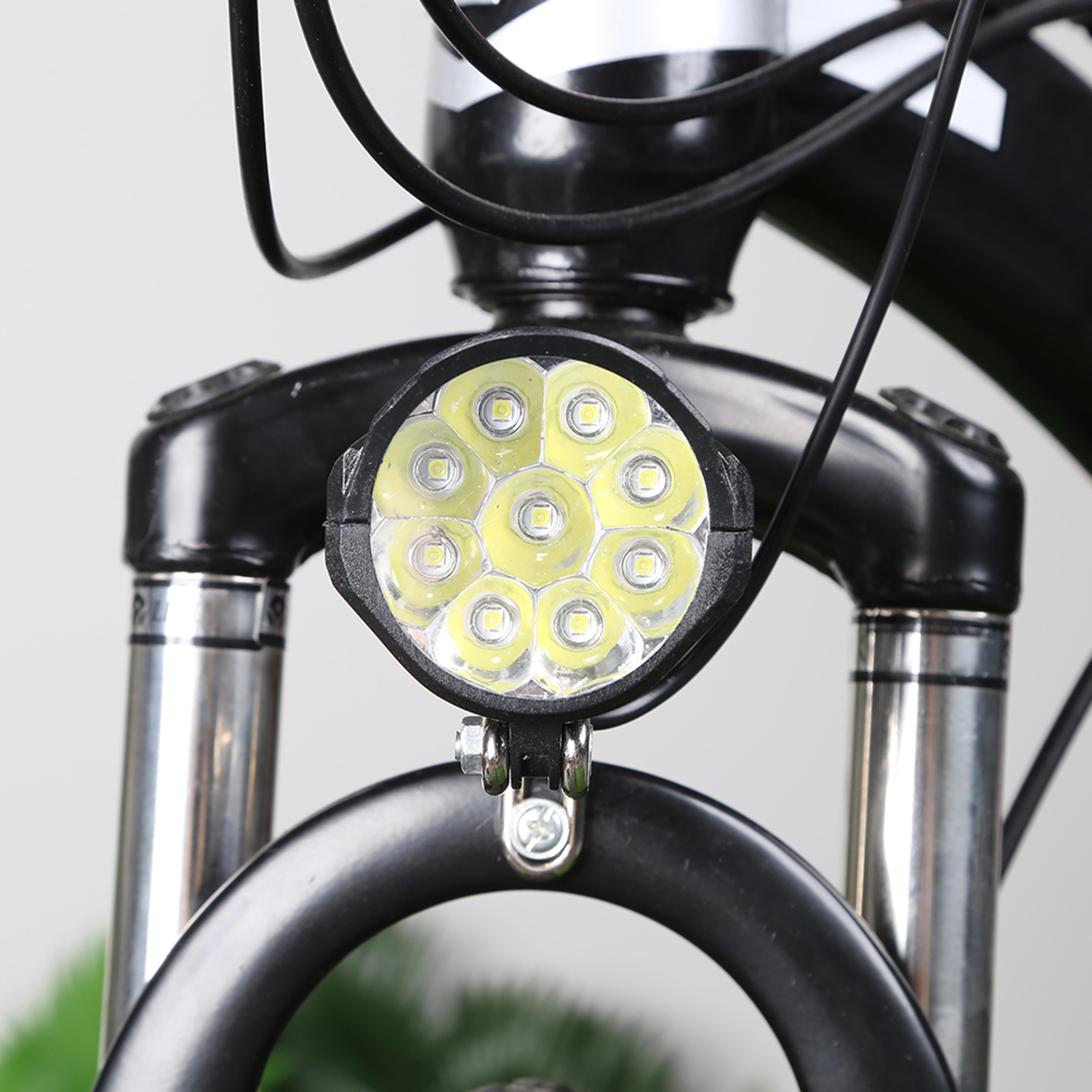 EBike Horn Light Headlight With Horn And Light Switch For Electric Scooter Bicycle Safety 1