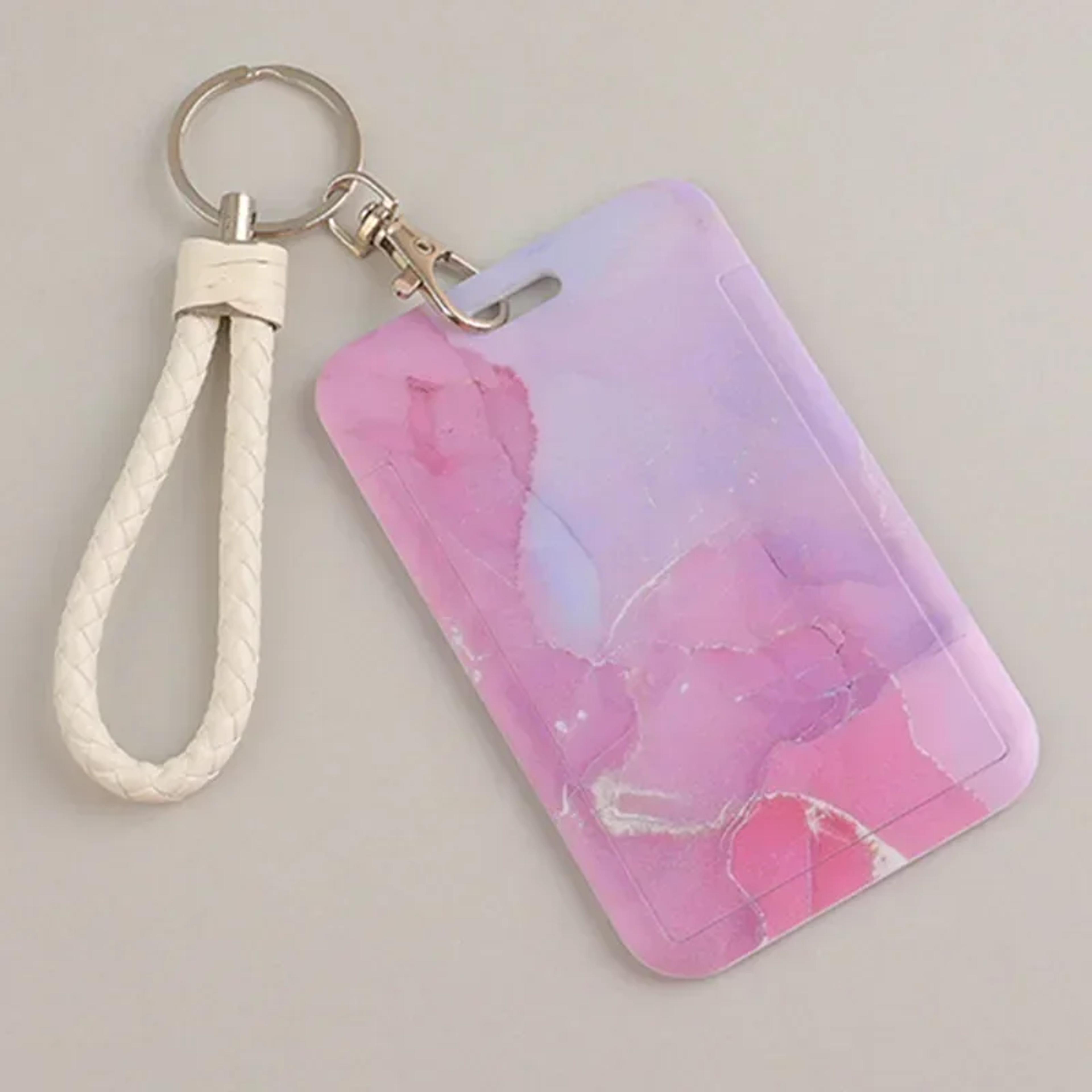 ID Name Tag Holder Fashion Work Card Case Bus Pass Bank ID Badge Travel Accessories 5
