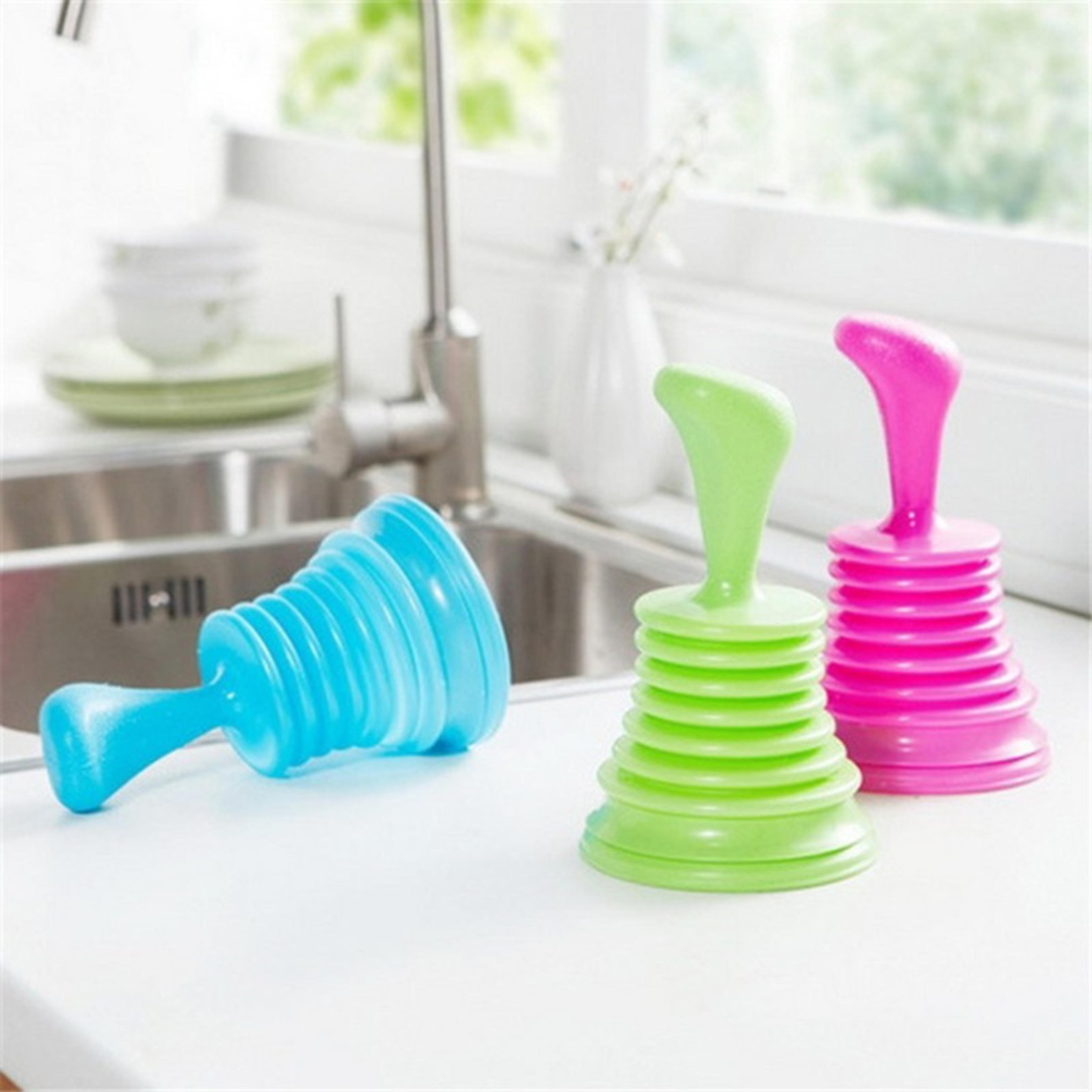 Pipeline Dredge Suction Cup Toilet Plunger Sink Pipe Drain Tool Strong Cleaning Dredger 2